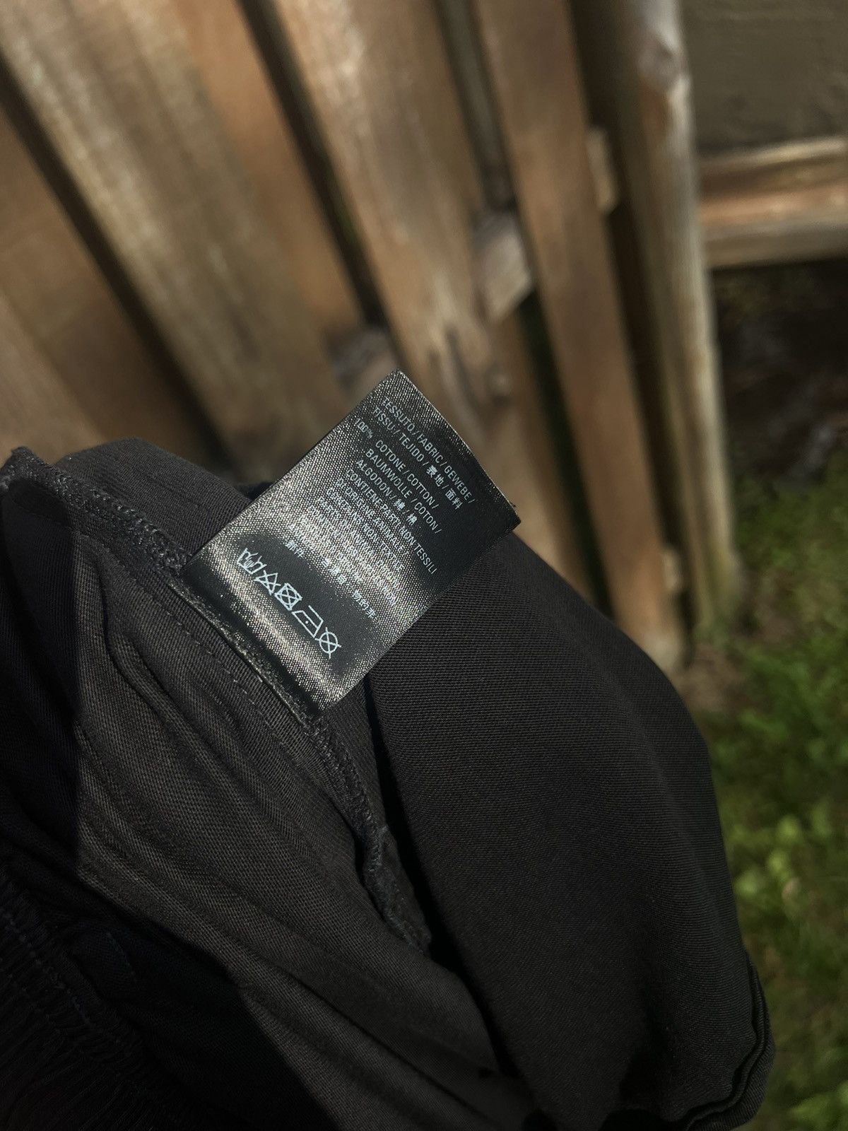 Baggy Tailored Pants Made of Vintage Jersey