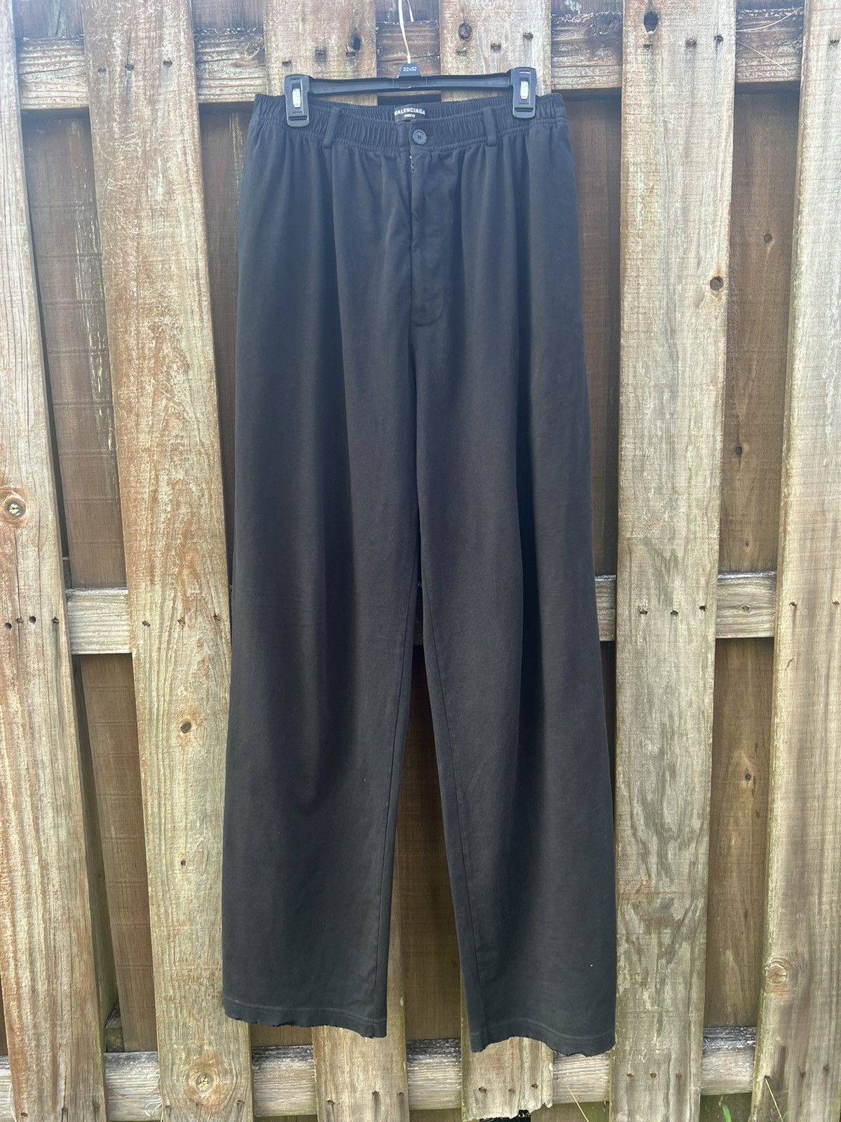 Baggy Tailored Pants Made of Vintage Jersey
