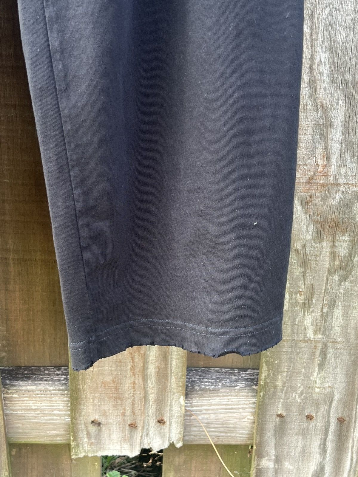 Baggy Tailored Pants Made of Vintage Jersey