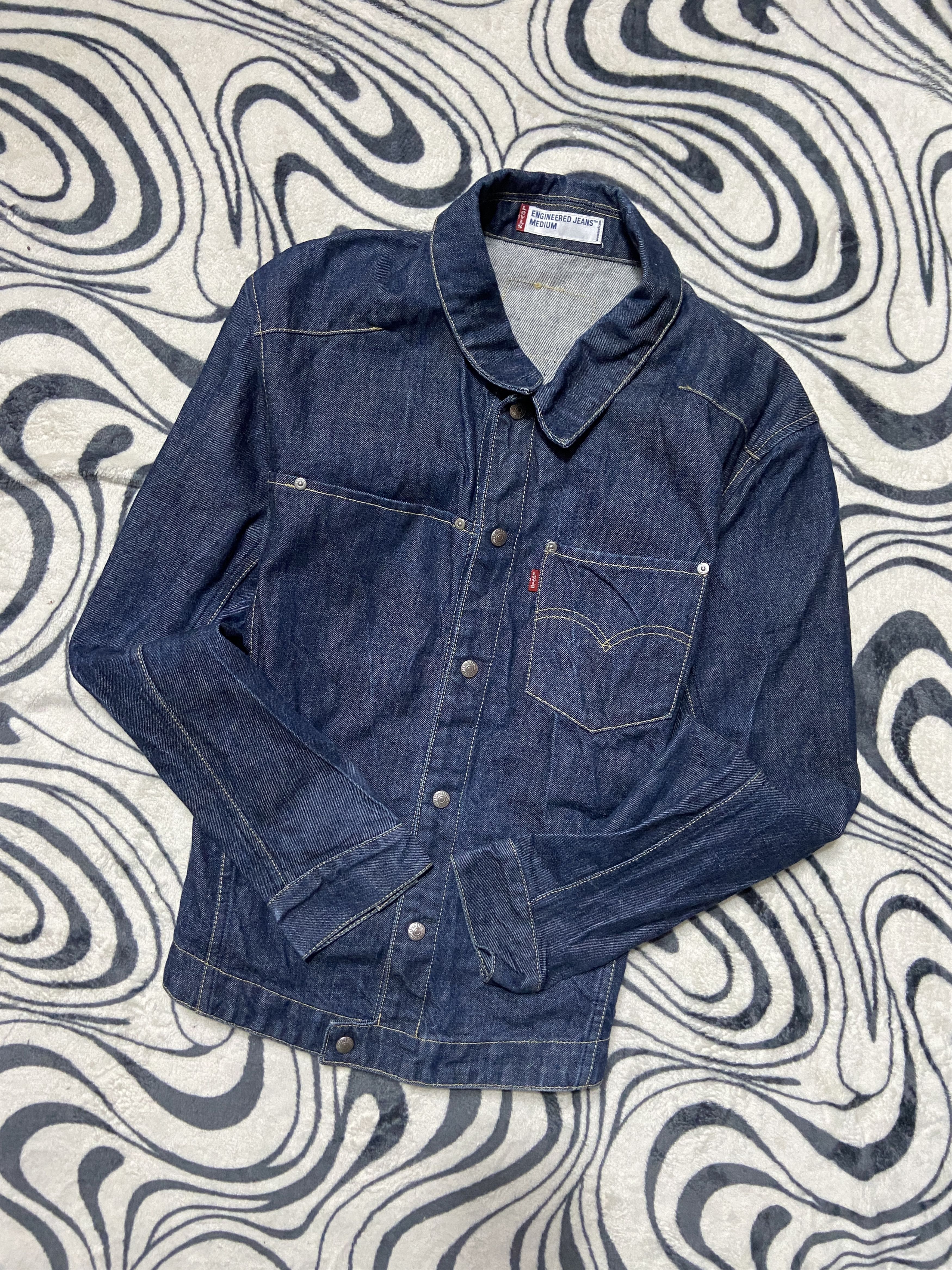 Levi's Levi's Engineered Vintage Mens Denim Jacket Jeans Size US M / EU 48-50 / 2 - 1 Thumbnail