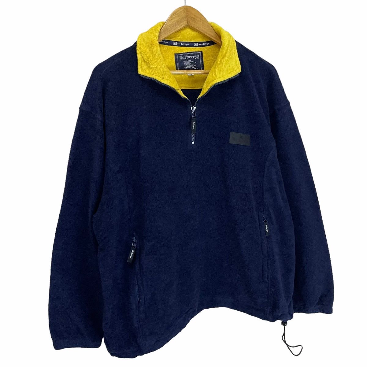 Burberry × Burberry Prorsum × Vintage 💥 Vintage Burberrys Prorsum Fleece Logo Sweater Size US XL / EU 56 / 4 - 3 Thumbnail