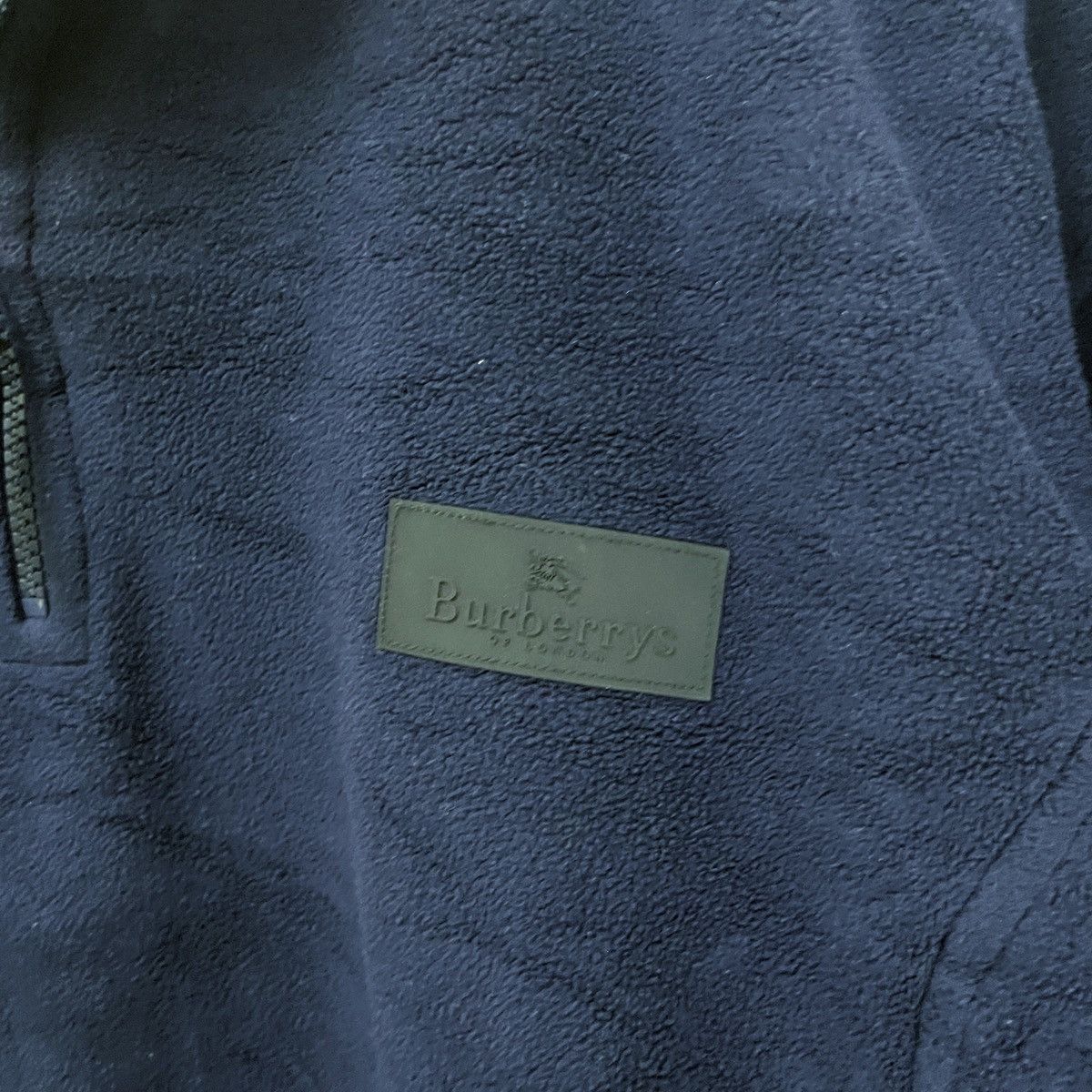 Burberry × Burberry Prorsum × Vintage 💥 Vintage Burberrys Prorsum Fleece Logo Sweater Size US XL / EU 56 / 4 - 5 Thumbnail