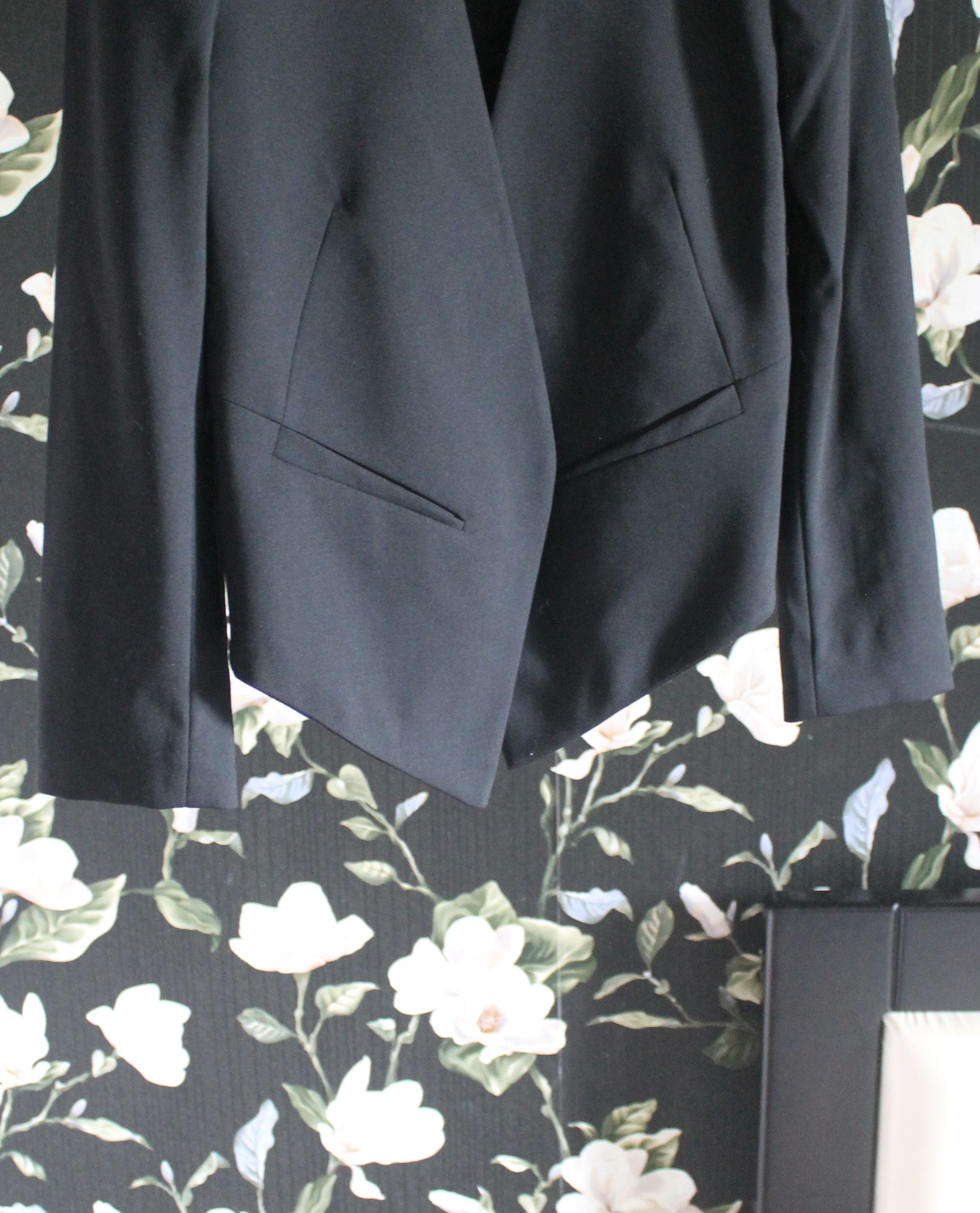 Helmut Lang Helmut Lang Size US2 Black Cropped Tuxedo Blazer Size XS / US 0-2 / IT 36-38 - 3 Thumbnail