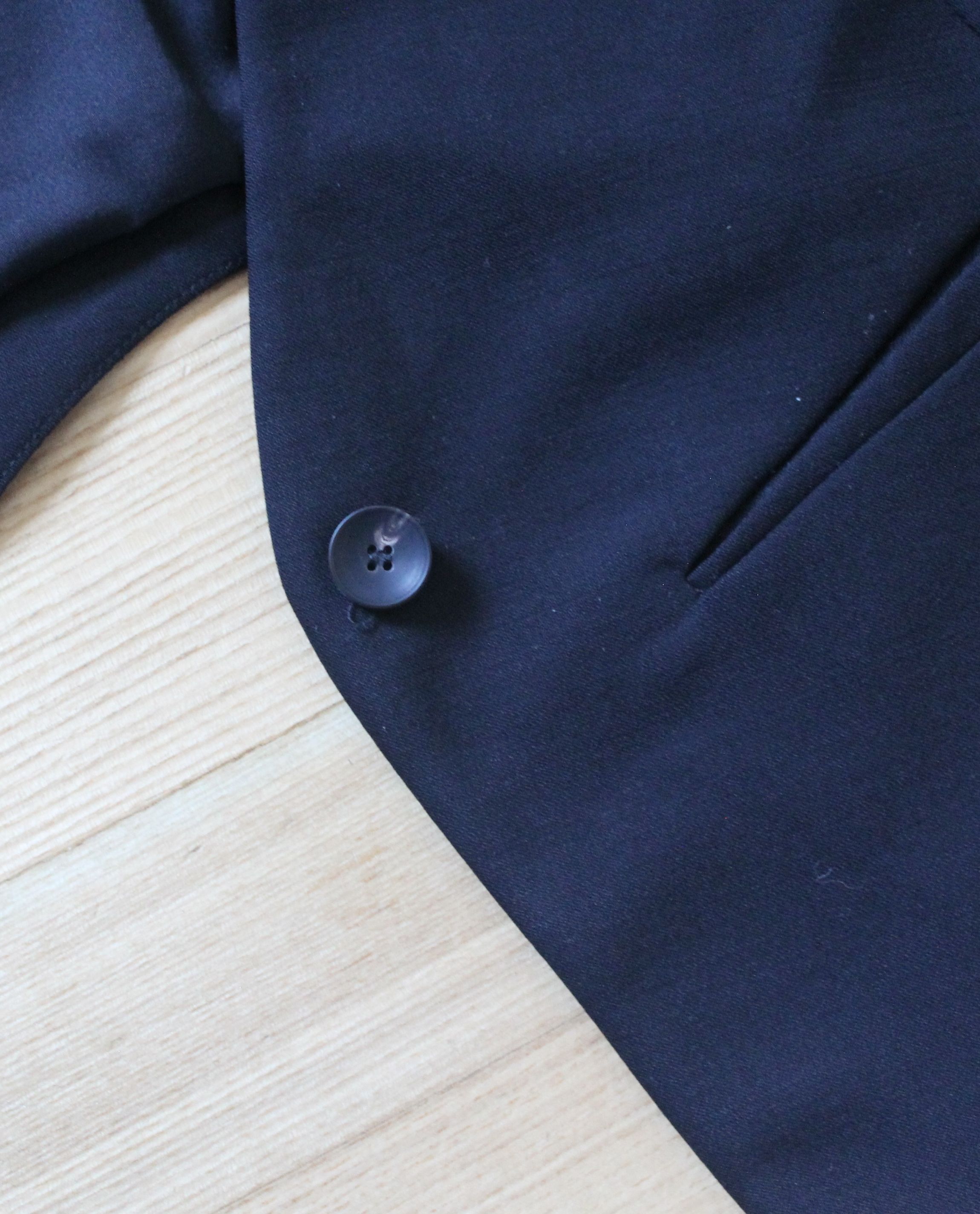 Helmut Lang Helmut Lang Size US2 Black Cropped Tuxedo Blazer Size XS / US 0-2 / IT 36-38 - 8 Thumbnail