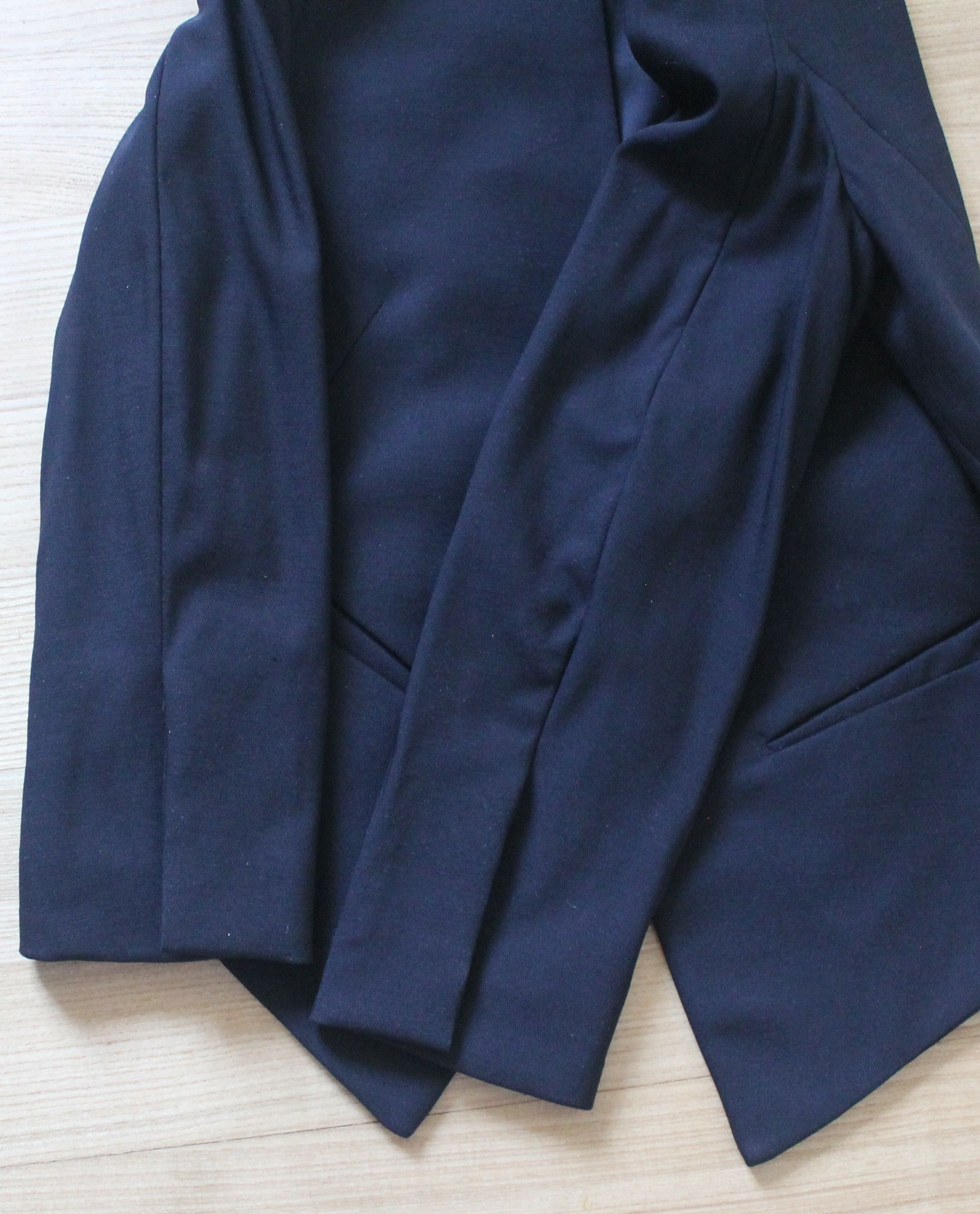 Helmut Lang Helmut Lang Size US2 Black Cropped Tuxedo Blazer Size XS / US 0-2 / IT 36-38 - 10 Thumbnail