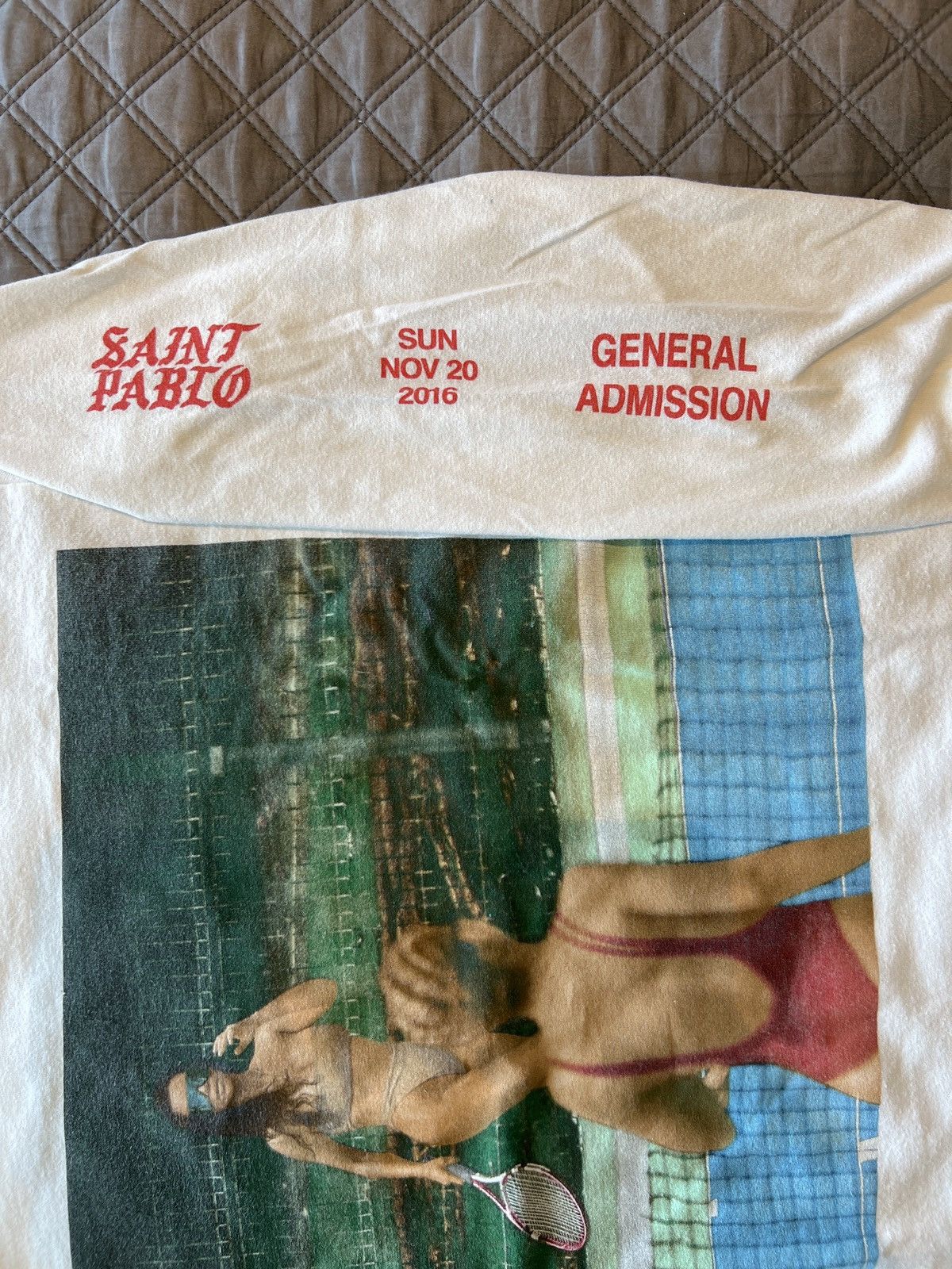 Kanye West Kanye West Saint Pablo Kim Tennis Longsleeve T-shirt Size US M / EU 48-50 / 2 - 4 Thumbnail