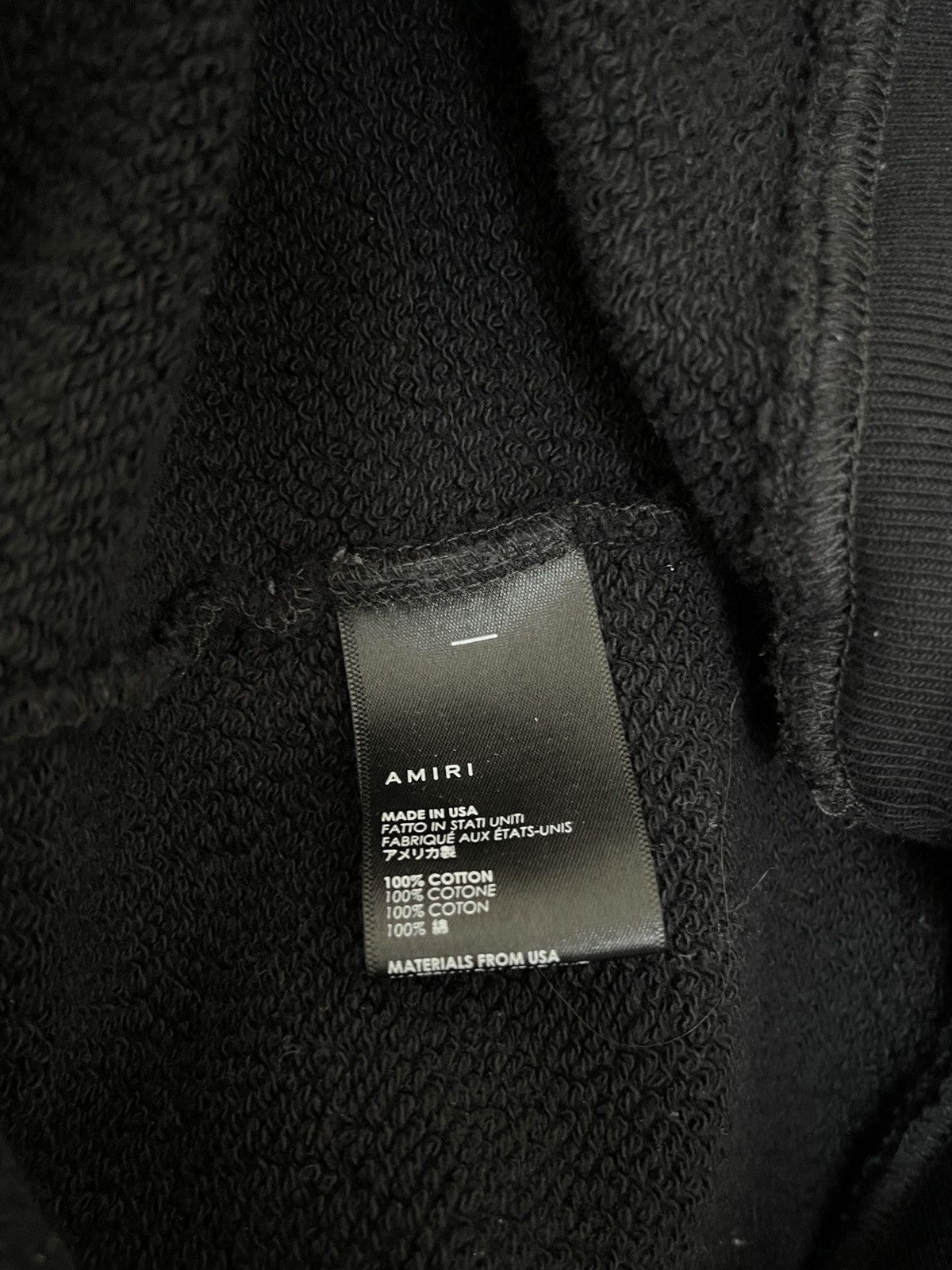 Amiri Amiri Big Logo Sweater Size US XL / EU 56 / 4 - 5 Thumbnail