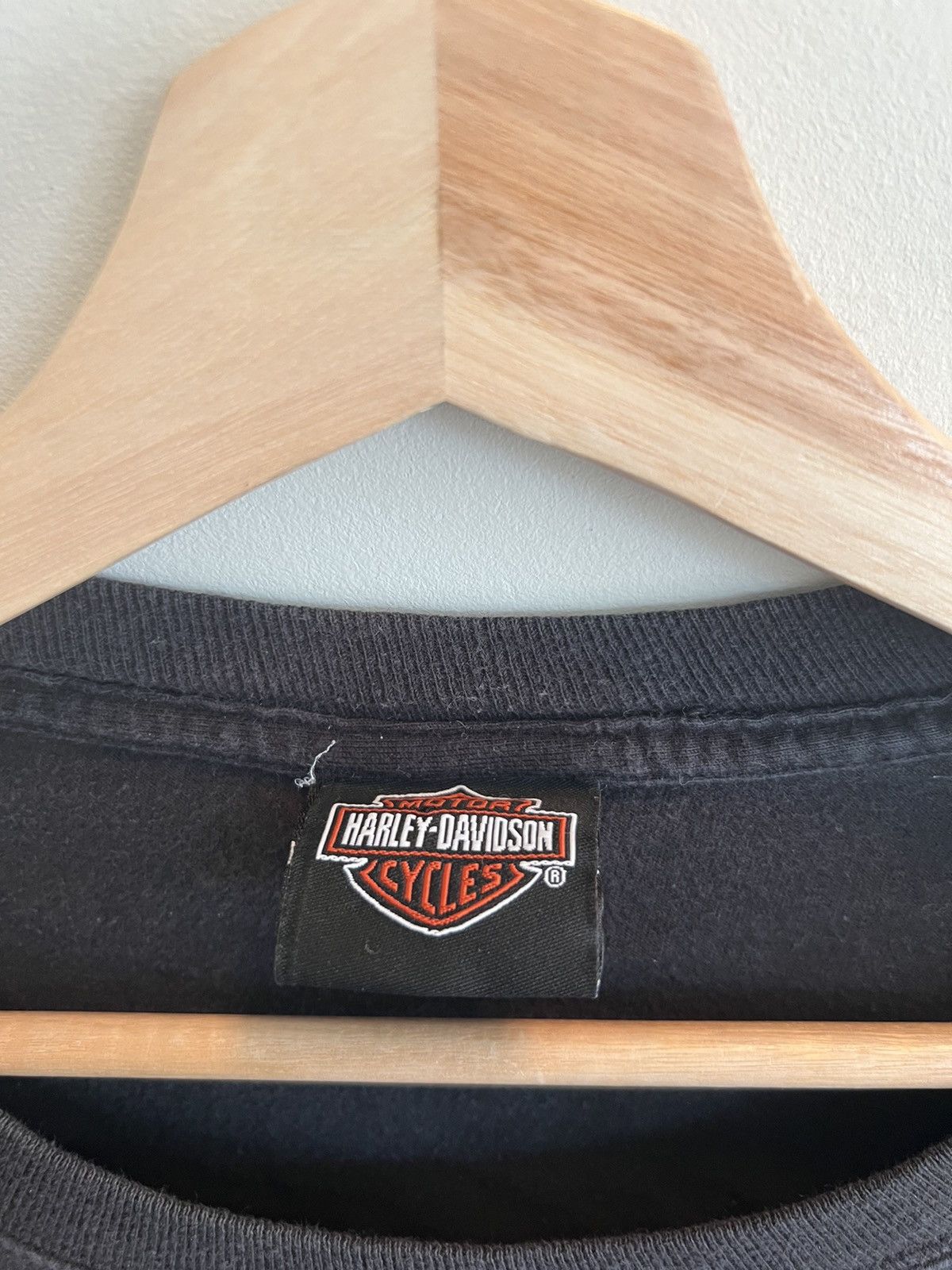 Harley Davidson × Vintage HARLEY DAVIDSON MOTORCYCLE SHIRT Size US XL / EU 56 / 4 - 3 Thumbnail