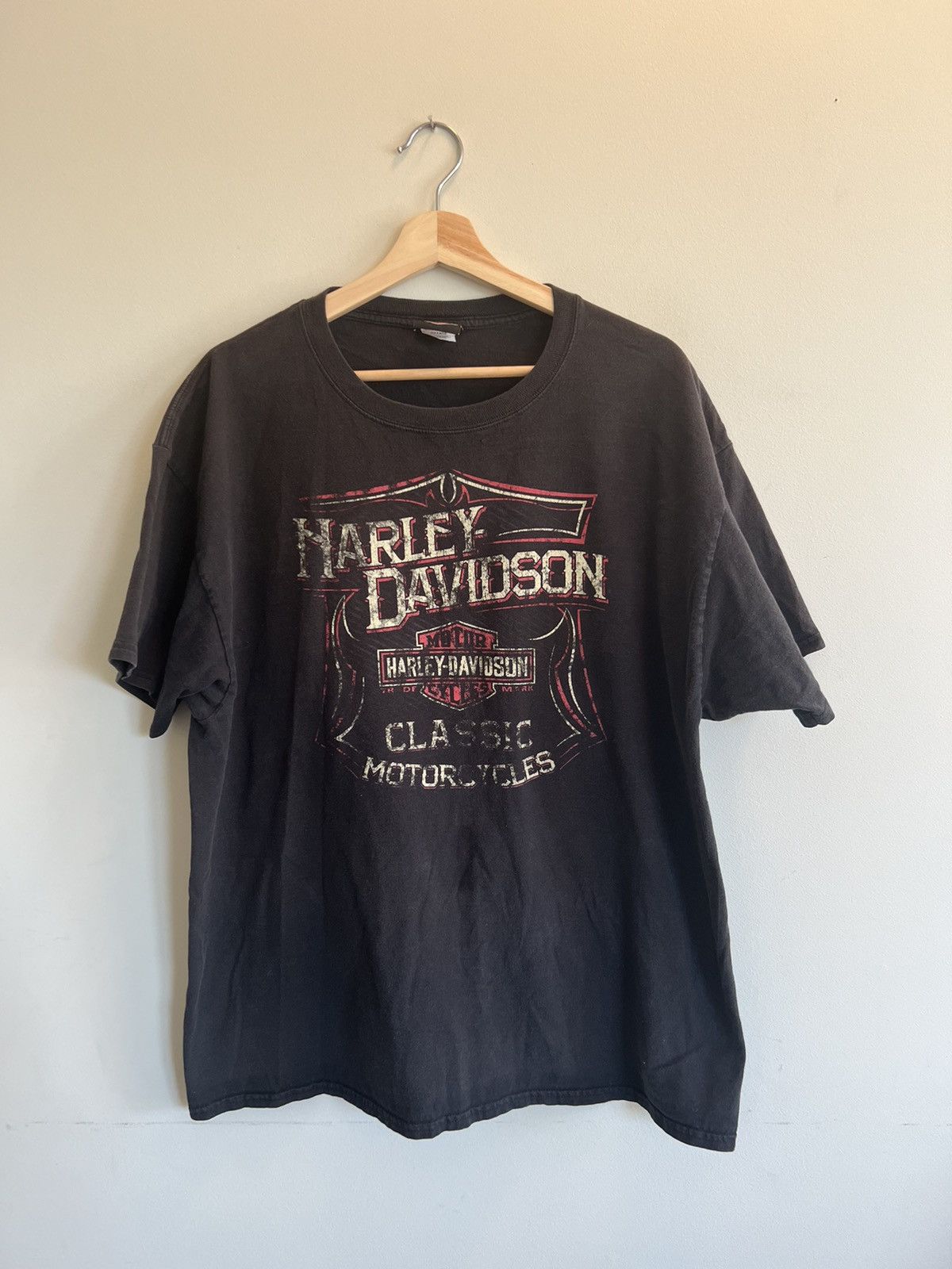 Harley Davidson × Vintage HARLEY DAVIDSON MOTORCYCLE SHIRT Size US XL / EU 56 / 4 - 2 Thumbnail