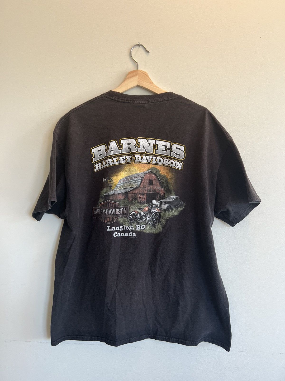 Harley Davidson × Vintage HARLEY DAVIDSON MOTORCYCLE SHIRT Size US XL / EU 56 / 4 - 1 Thumbnail