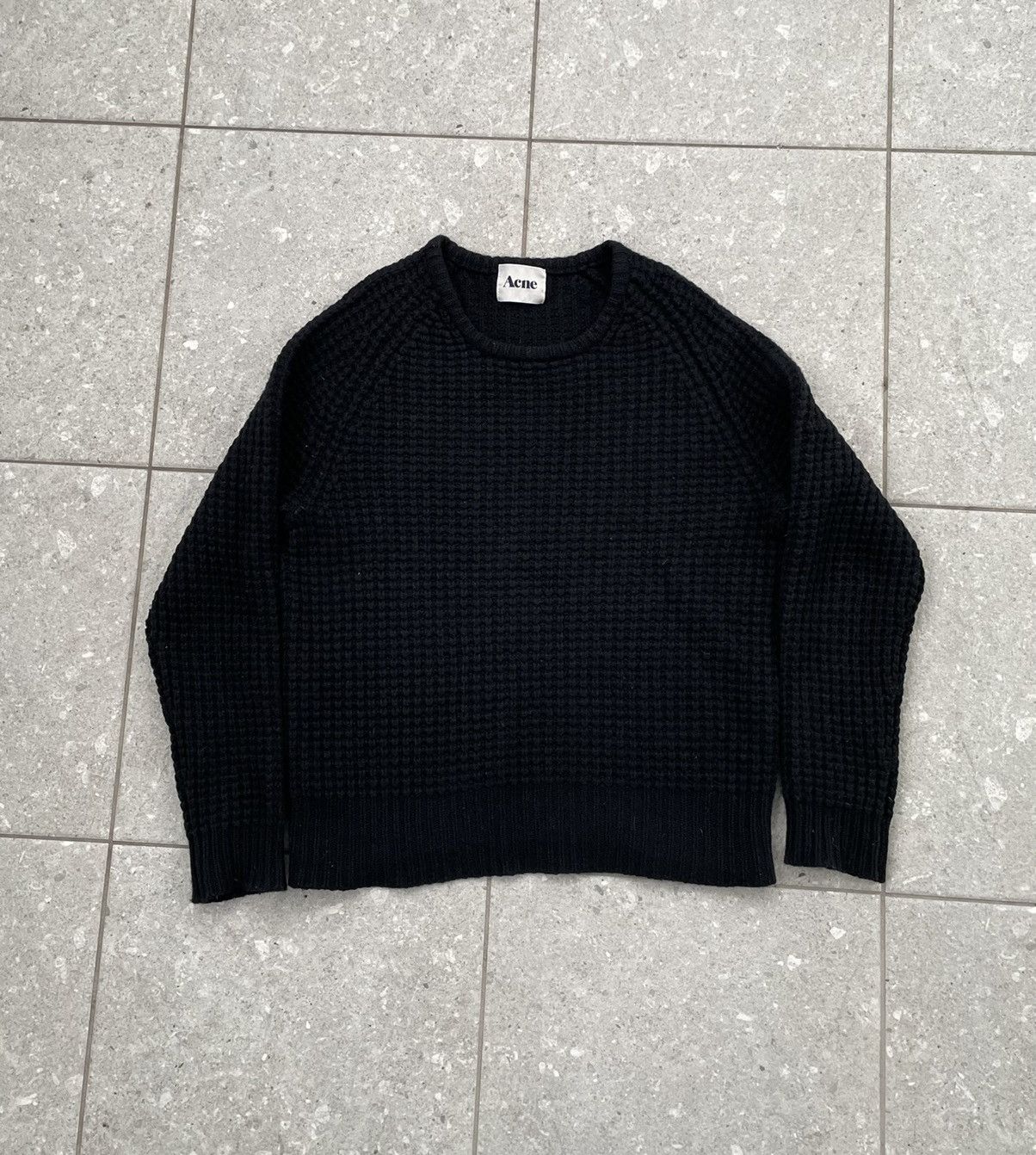 Kype Logo-Appliquéd Ribbed Wool-Blend Sweater - gray - XL