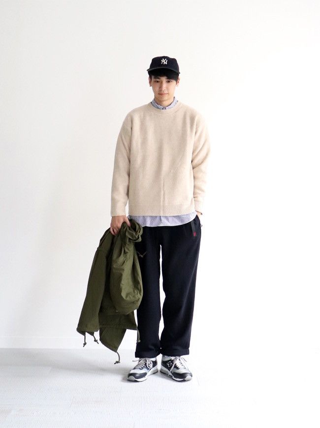 Gramicci Gramici Wool Blend Tuck Tapered Pants Size US 30 / EU 46 - 1 Thumbnail