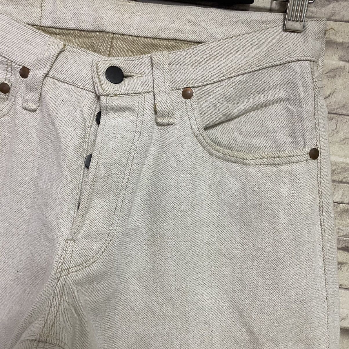 TUKI Japanese Brand TUKI OffWhite Colour Denim Jeans Size US 29 - 8 Thumbnail