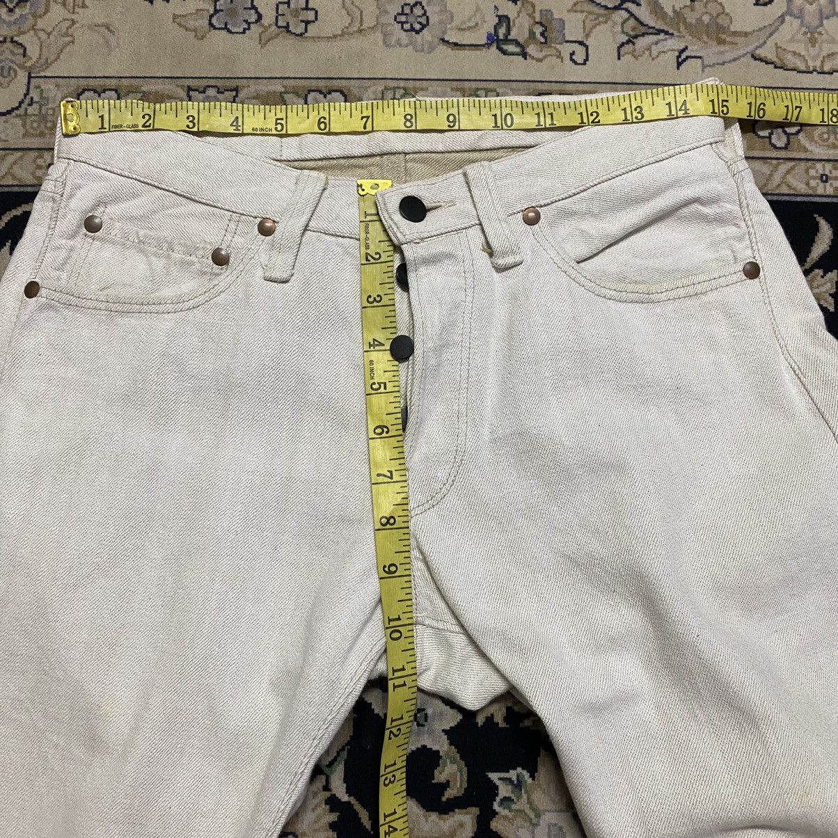 TUKI Japanese Brand TUKI OffWhite Colour Denim Jeans Size US 29 - 15 Thumbnail