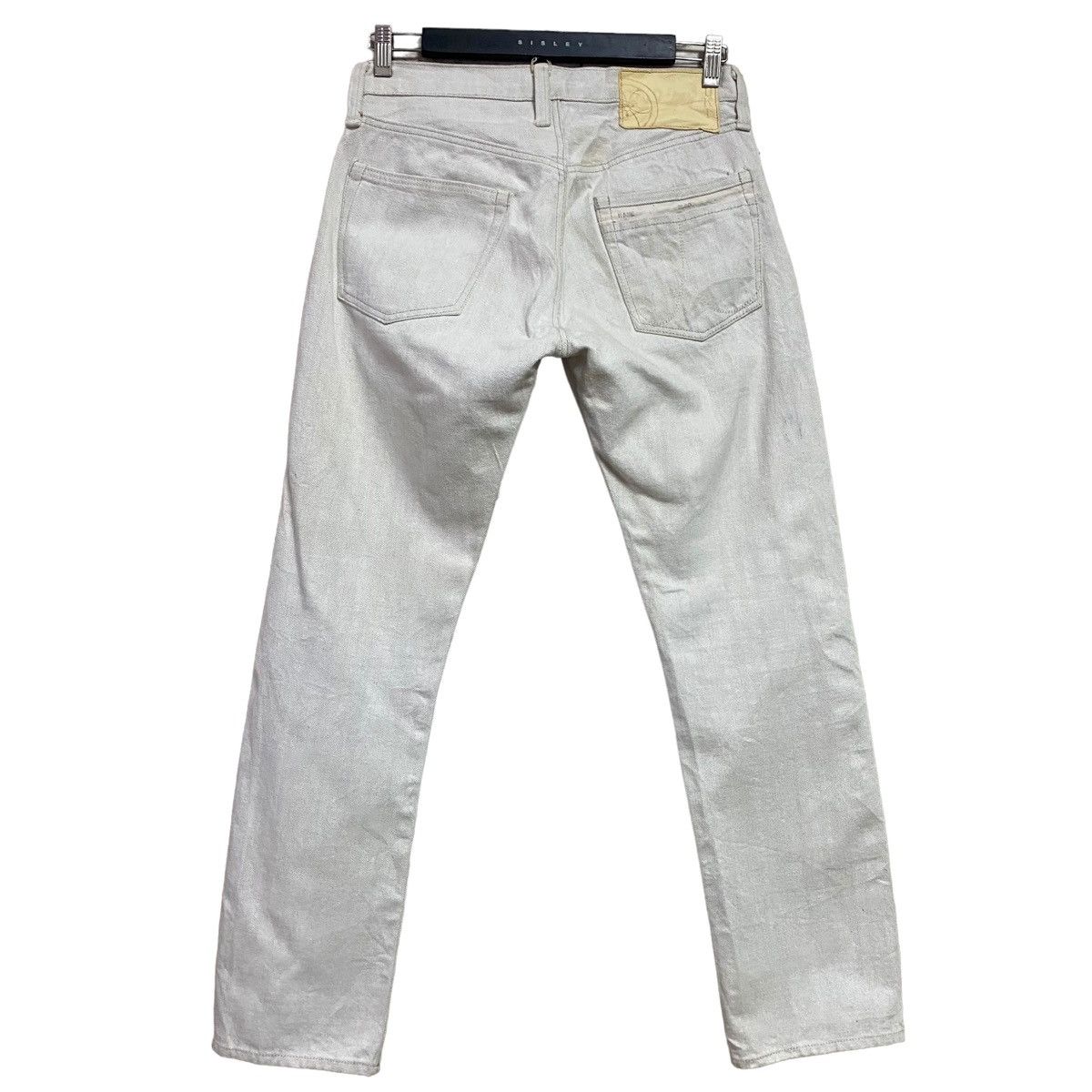 TUKI Japanese Brand TUKI OffWhite Colour Denim Jeans Size US 29 - 3 Thumbnail