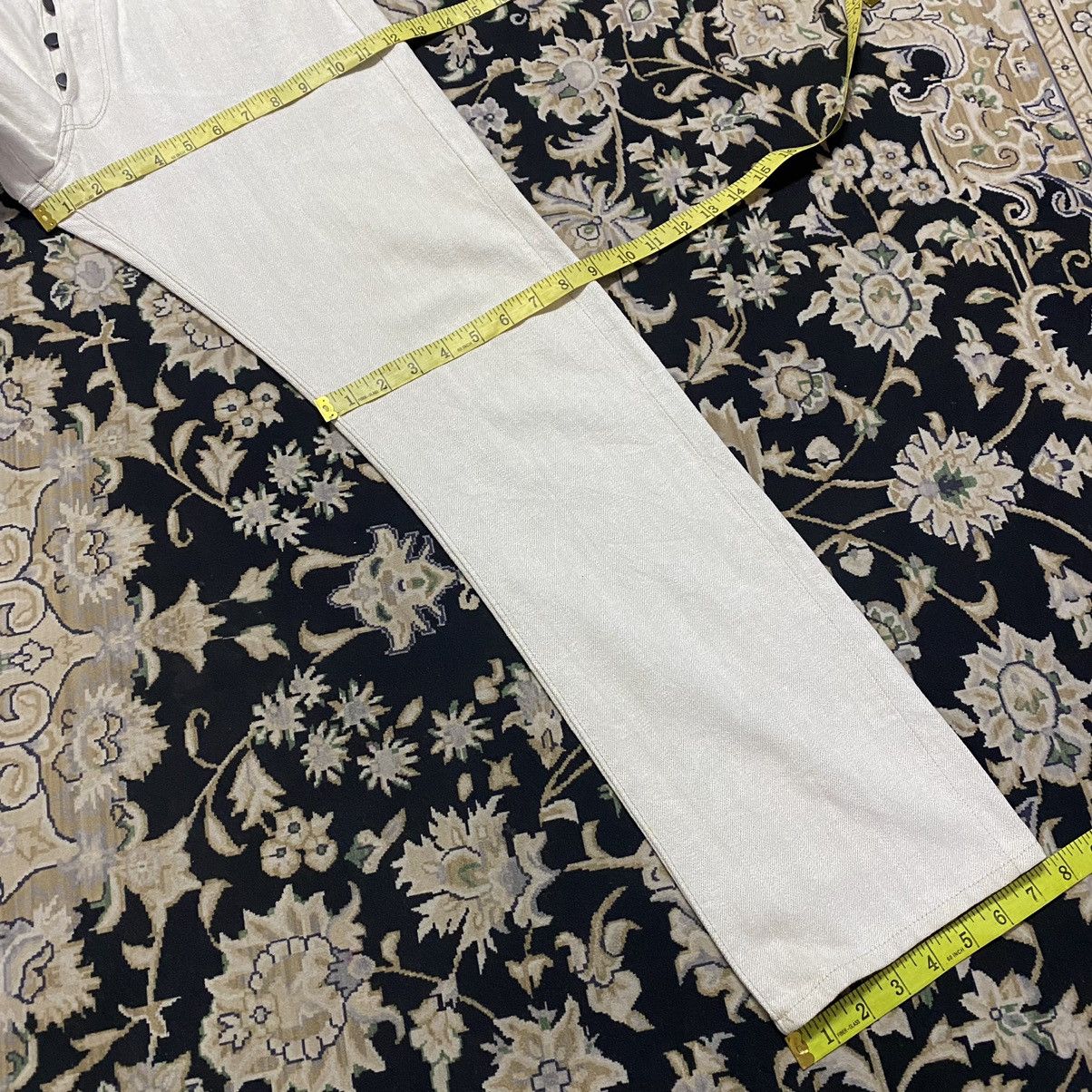 TUKI Japanese Brand TUKI OffWhite Colour Denim Jeans Size US 29 - 17 Thumbnail
