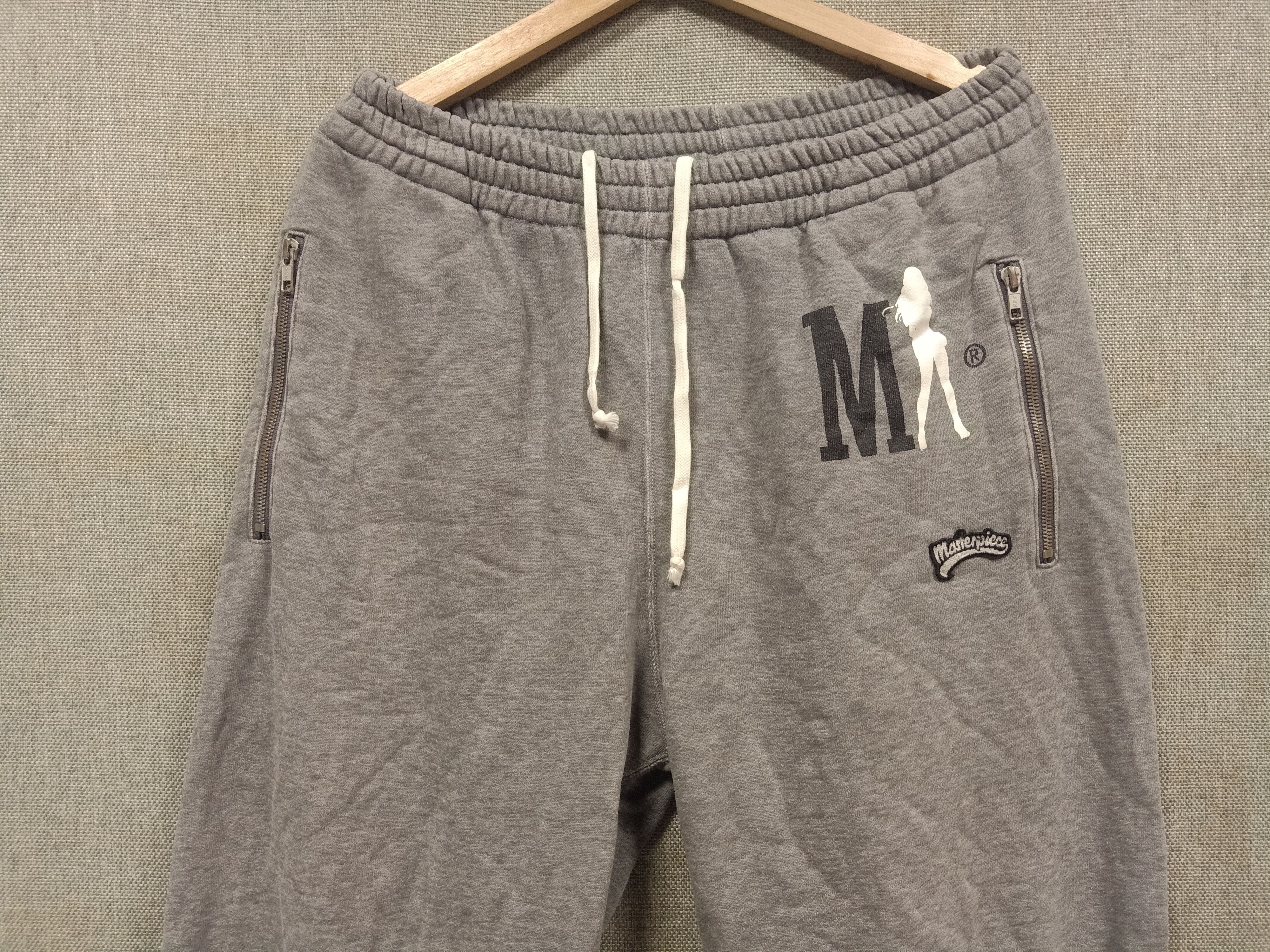 Japanese Brand × MasterPiece Vintage sweatpants masterpiece made in japan Size US 37 - 3 Thumbnail