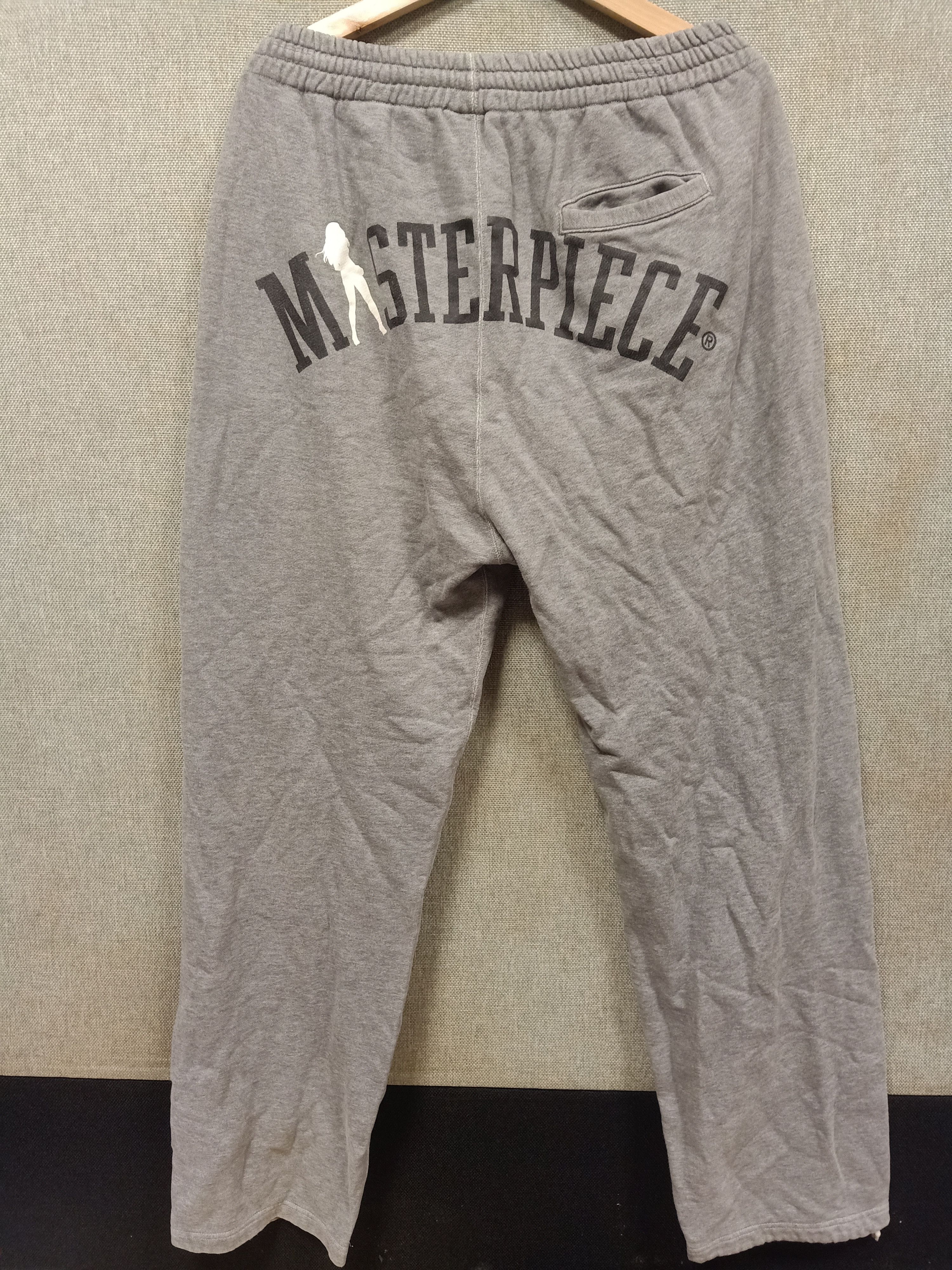Japanese Brand × MasterPiece Vintage sweatpants masterpiece made in japan Size US 37 - 1 Thumbnail