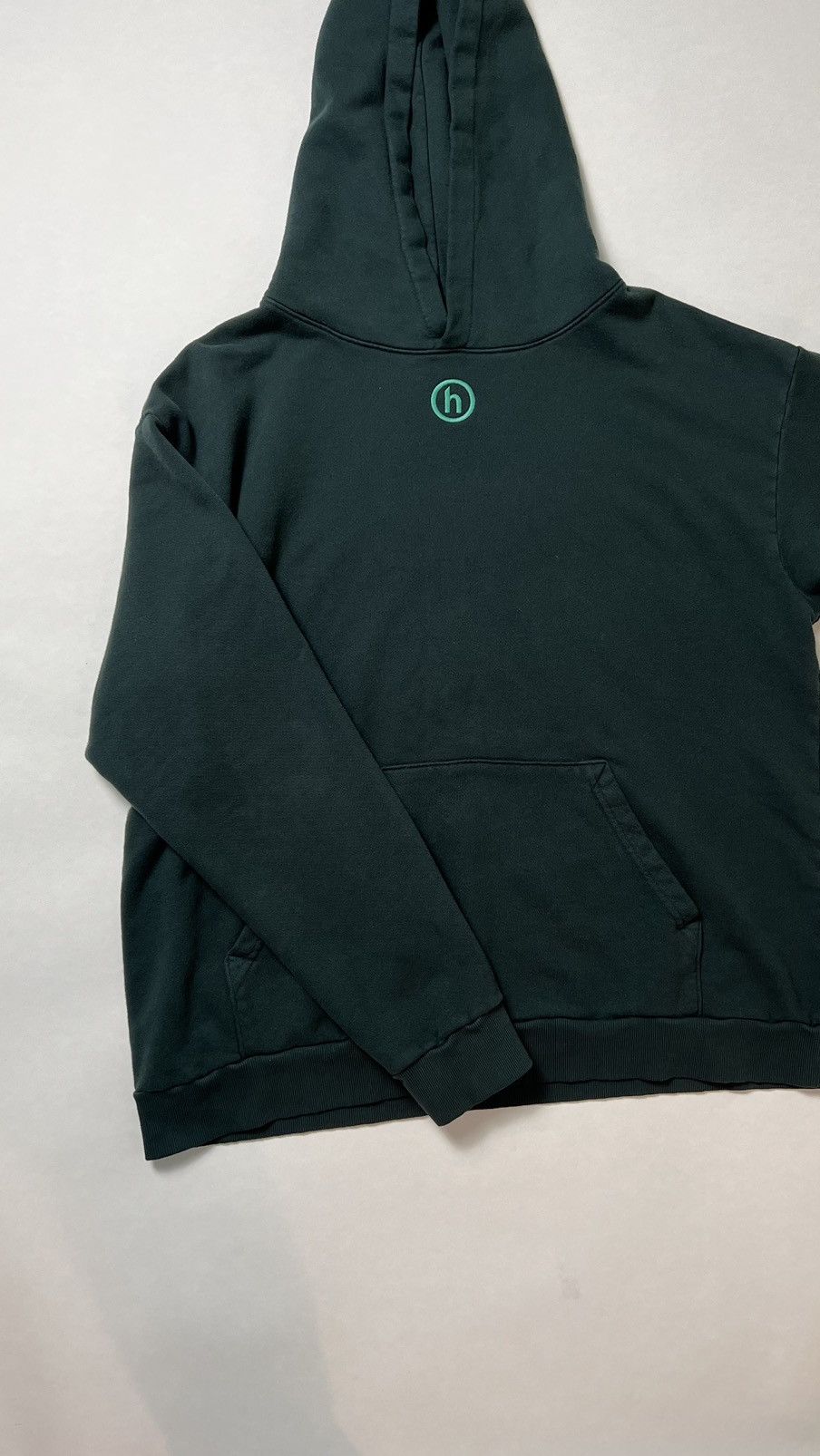 HIDDEN Hidden NY Mini Logo Hoodie Green | Grailed