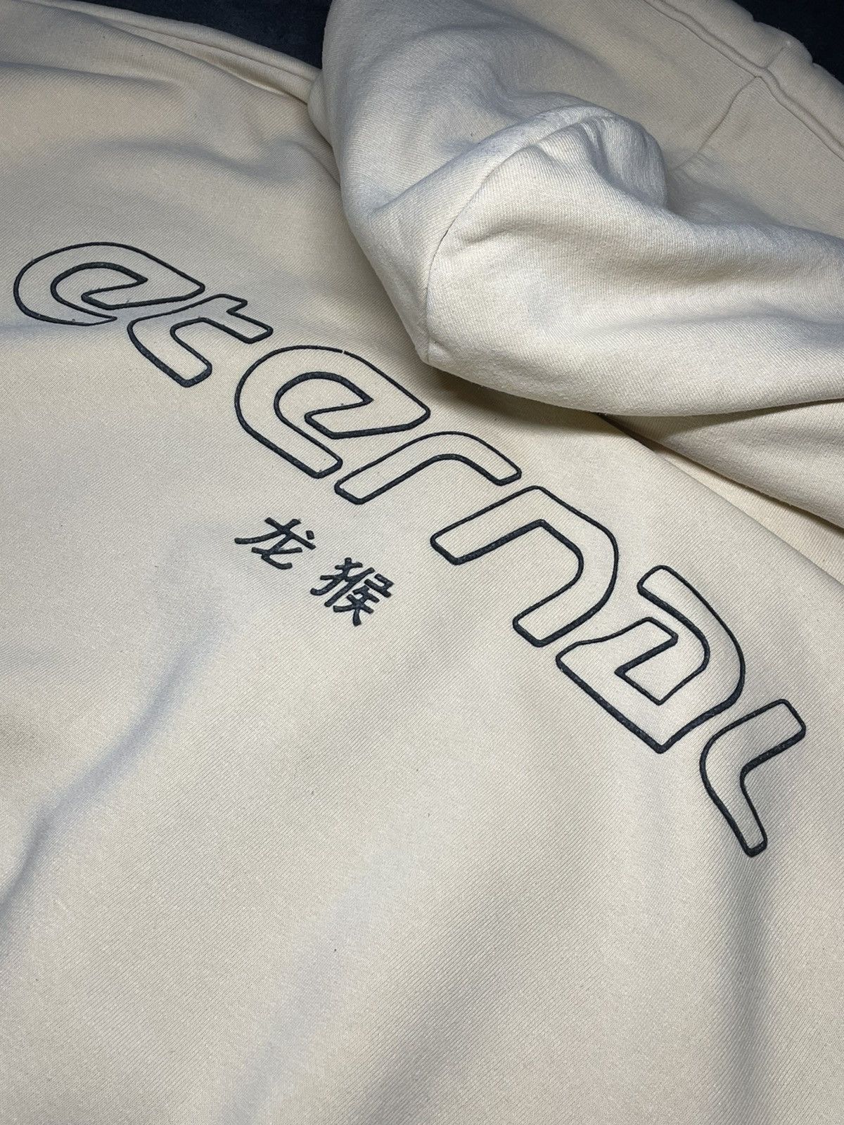 Japanese Brand 💥Offers💥Vintage Eternal Japanese Print Hoodie y2k Boxy Cozy Size US M / EU 48-50 / 2 - 6 Thumbnail