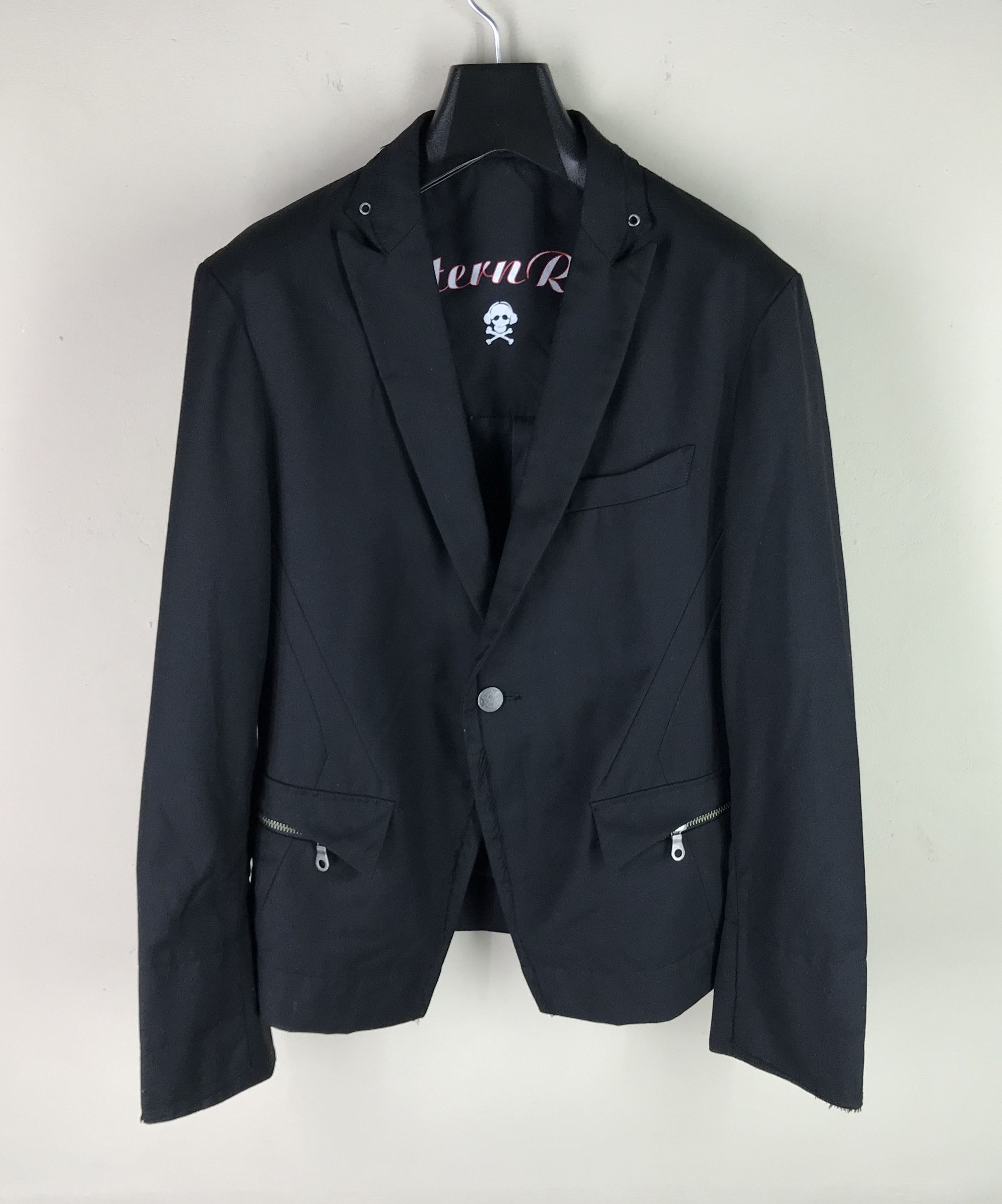 PPFM Punk Rock Black Blazer Jacket