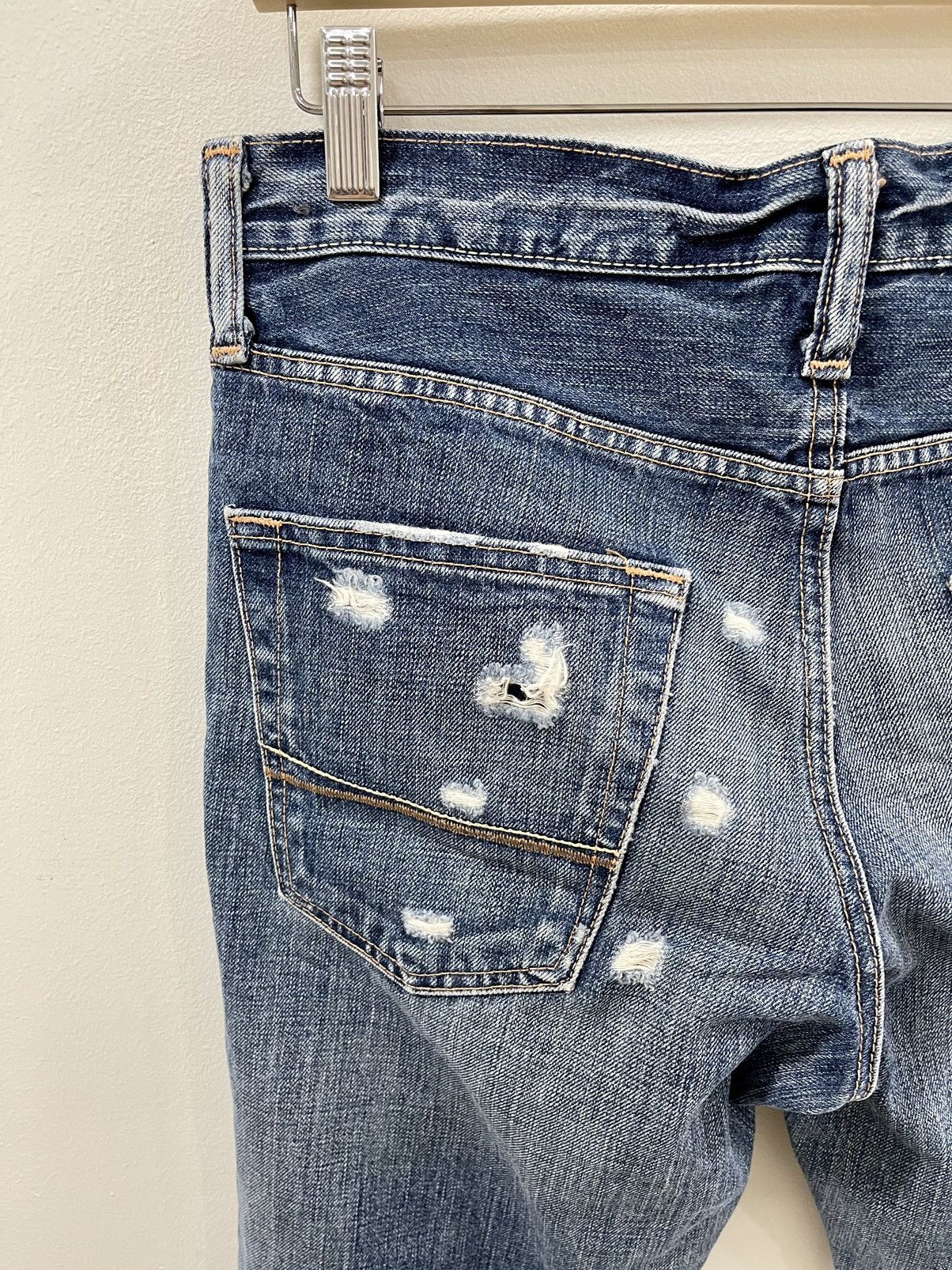 Abercrombie & Fitch VINTAGE DISTRESSED ABERCROMBIE & FITCH FLARED DENIM SIZE 32 Size US 32 / EU 48 - 13 Thumbnail