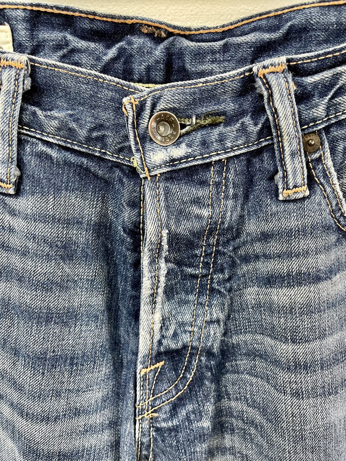 Abercrombie & Fitch VINTAGE DISTRESSED ABERCROMBIE & FITCH FLARED DENIM SIZE 32 Size US 32 / EU 48 - 7 Thumbnail