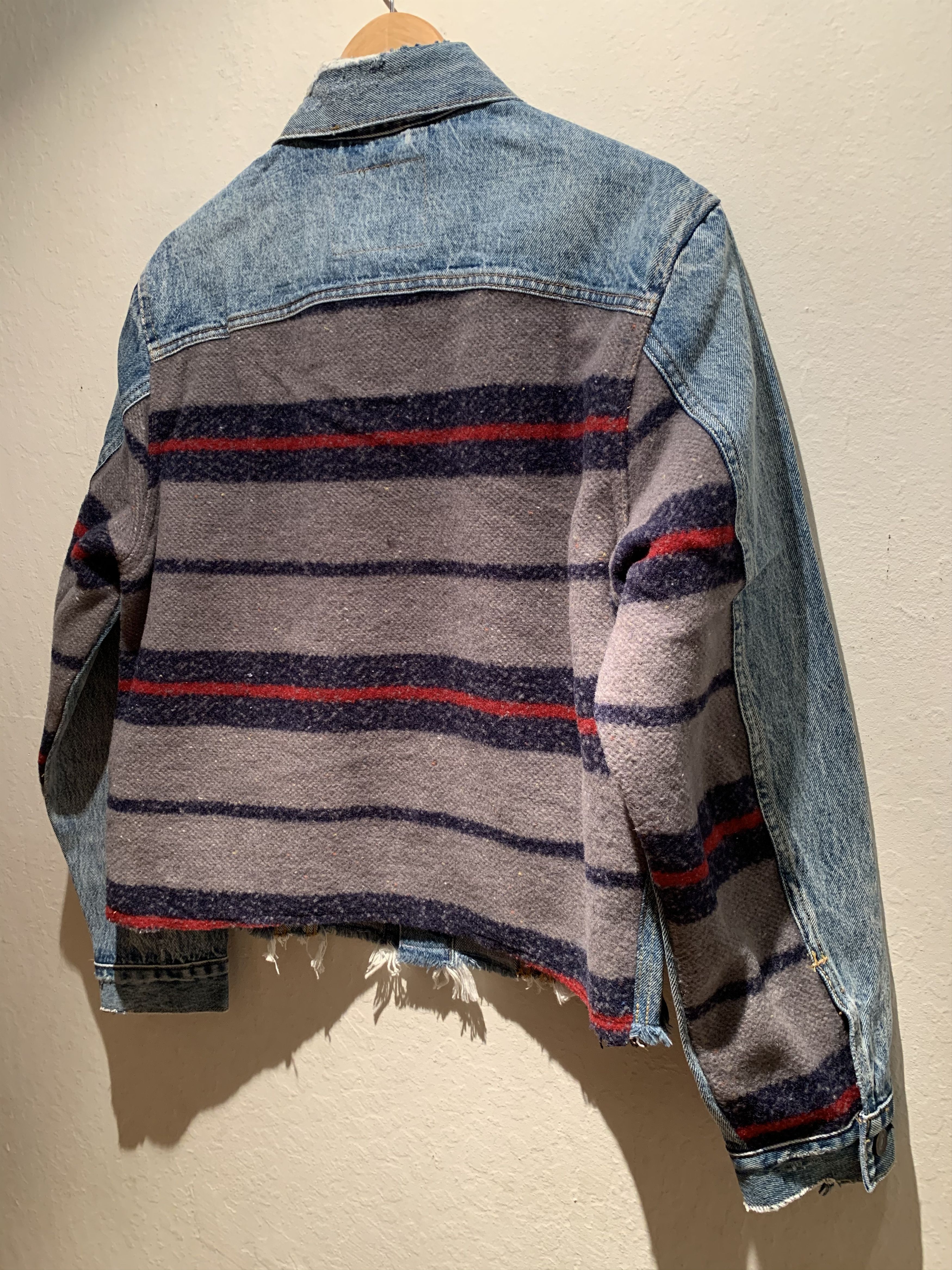 Levi's *RARE* New Levi’s Premium Big E Blanket Back Denim Jacket Size US XL / EU 56 / 4 - 6 Thumbnail