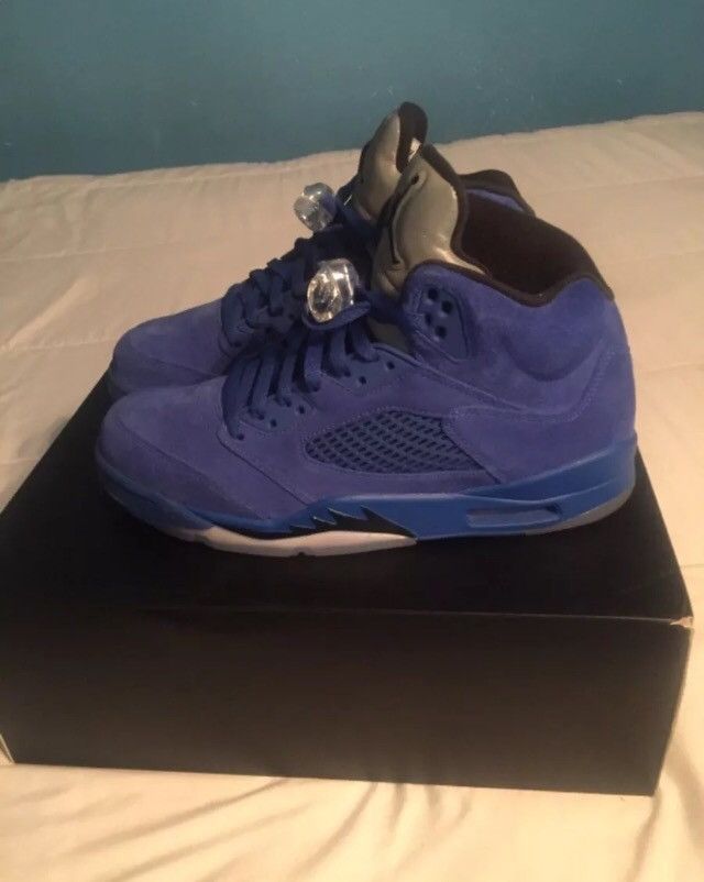 Blue Suede 5s