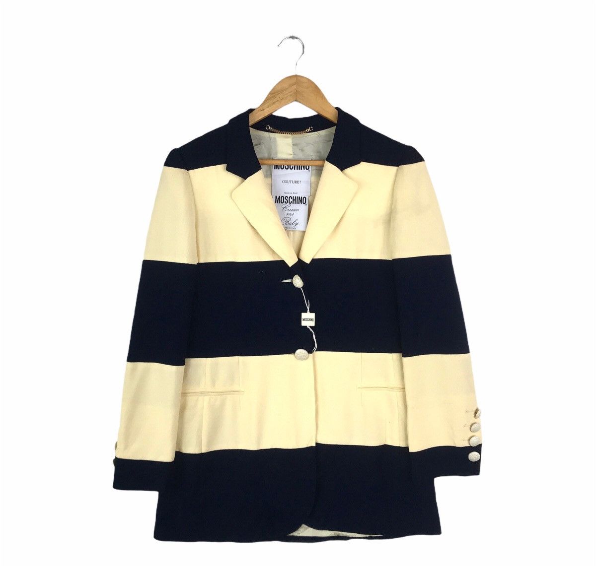 Unused Vintage 80s Moschino Couture Italy ‘Cruise Me Baby’