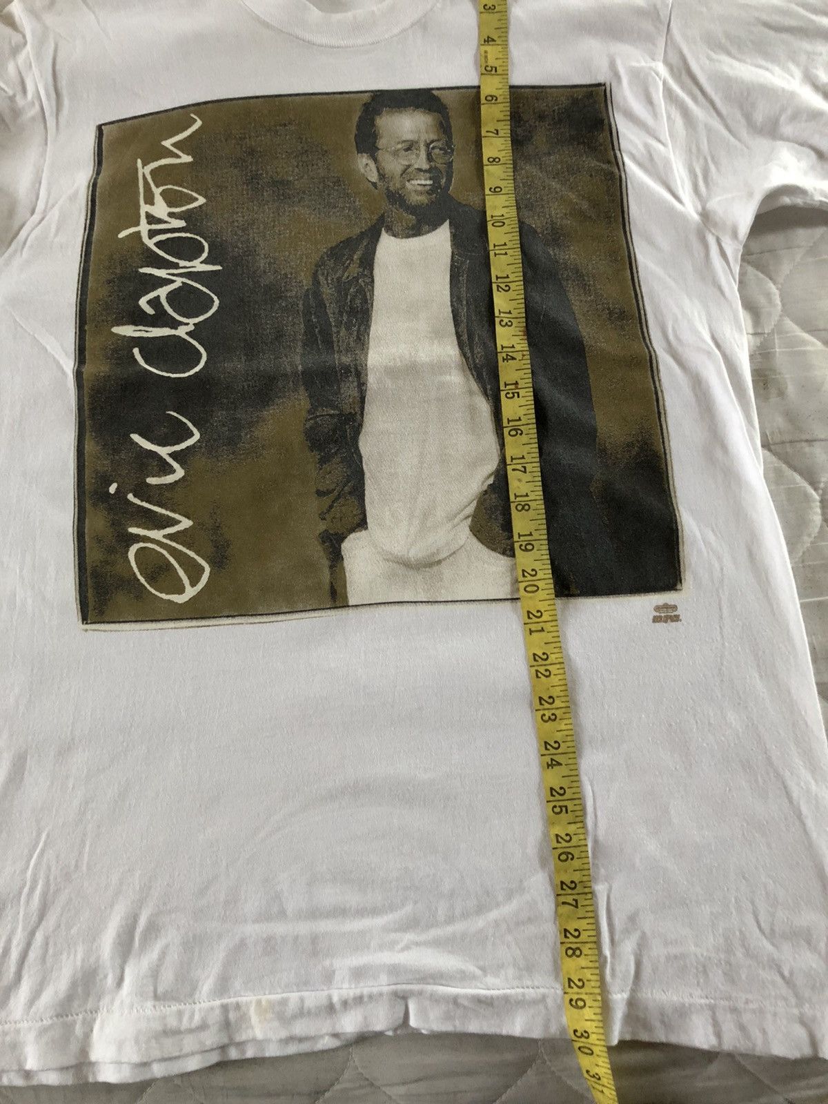 Band Tees × Vintage RaRe!! Vintage Eric Clapton Japan Tour 1995 Tee Size US L / EU 52-54 / 3 - 7 Thumbnail