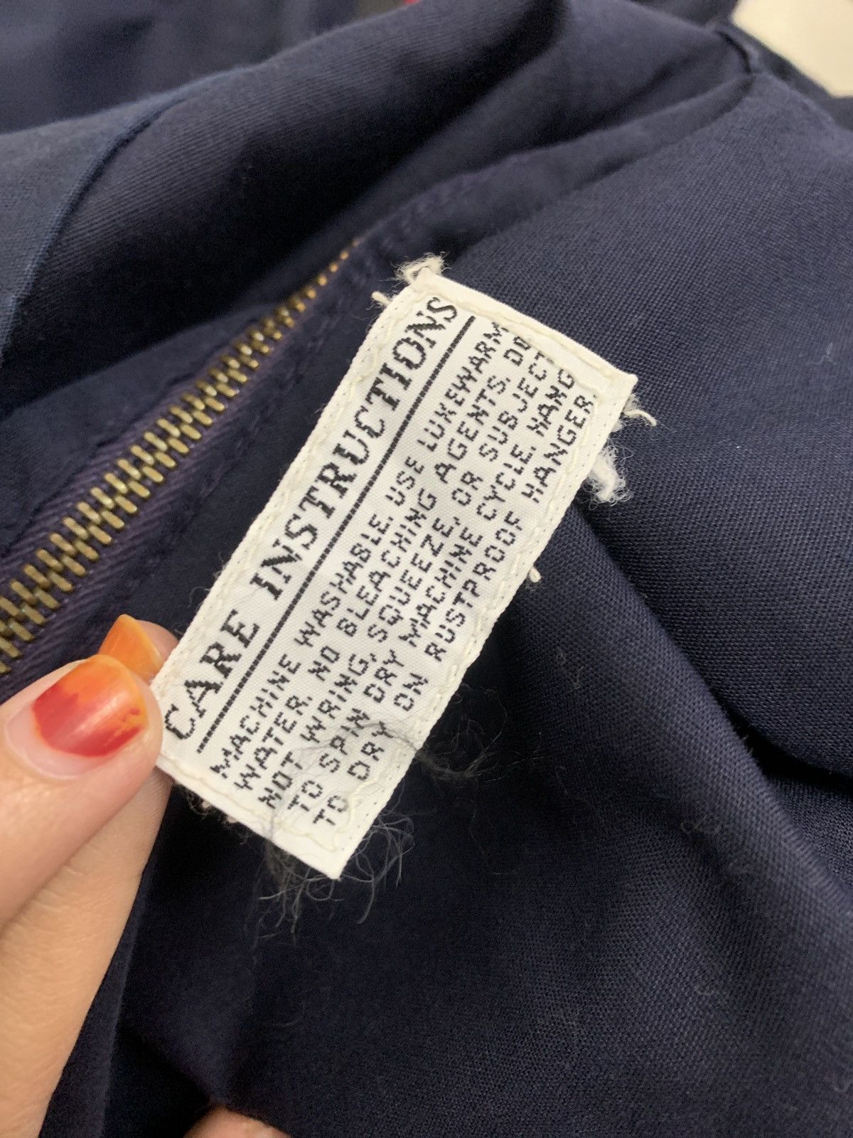 VINTAGE CAMPUS ZIP UP JACKET