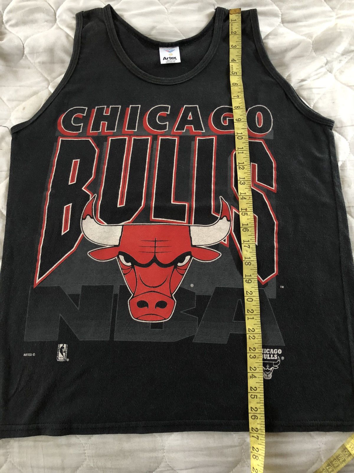 NBA × Vintage Vintage 90s NBA Chicago Bulls tank top Size US M / EU 48-50 / 2 - 7 Thumbnail