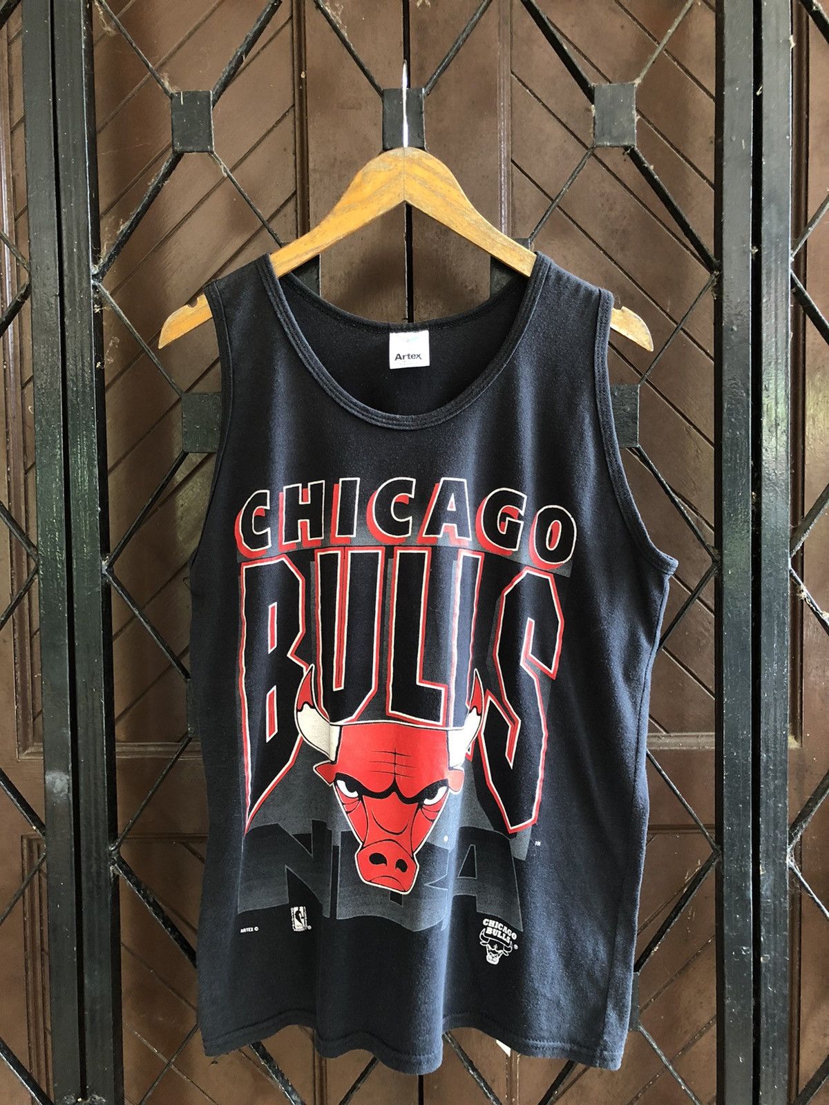 NBA × Vintage Vintage 90s NBA Chicago Bulls tank top Size US M / EU 48-50 / 2 - 1 Thumbnail