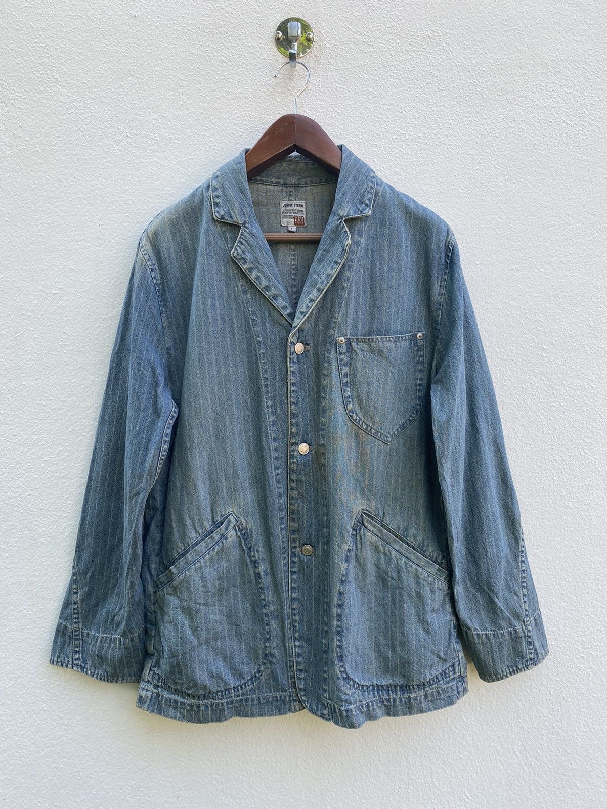 Jungle Storm Chore Jackets Denim