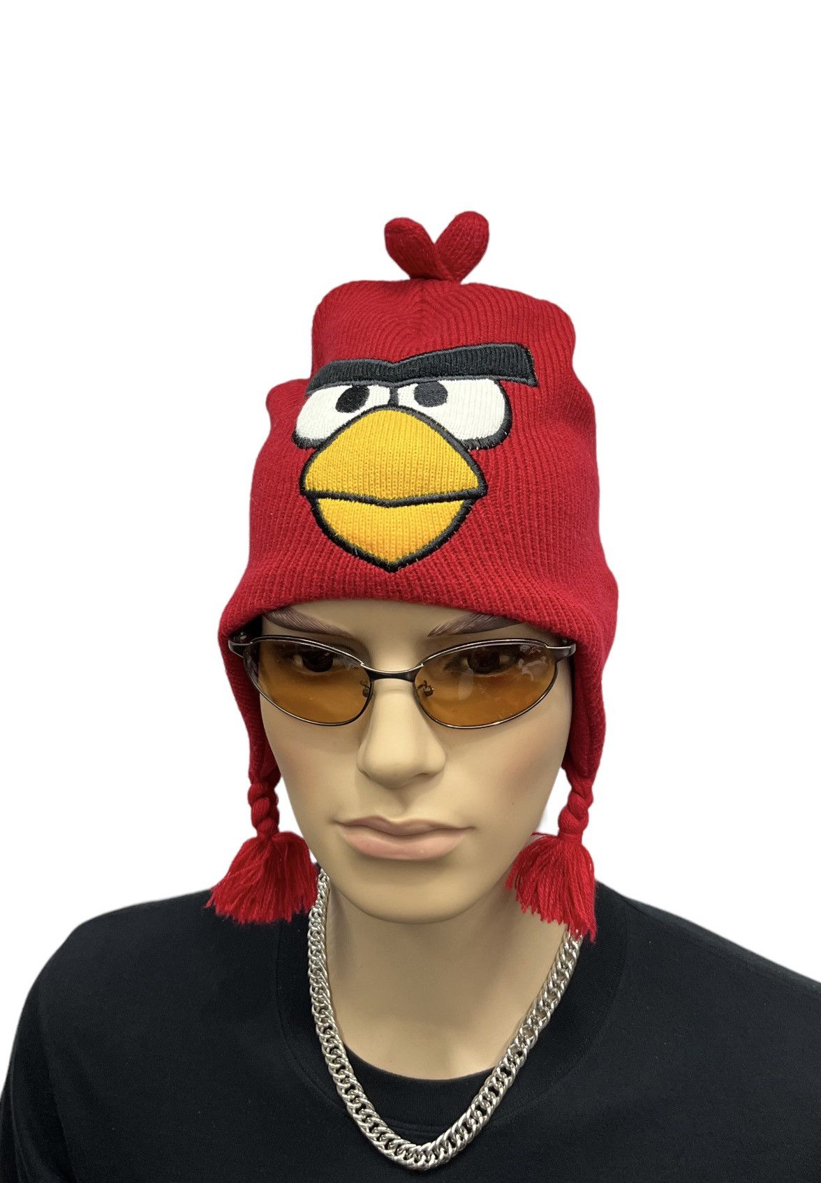 The Game × Vintage 🔥RARE🔥ANGRY BIRDS By ROVIO Original Merchandise Beanie Hat Size ONE SIZE - 1 Thumbnail