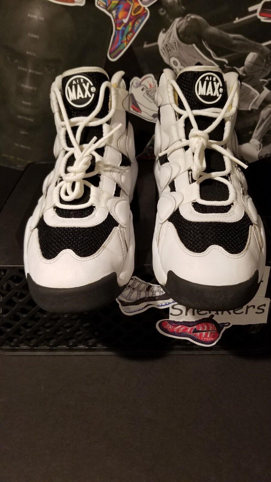 nike air max 2 uptempo 94 white black