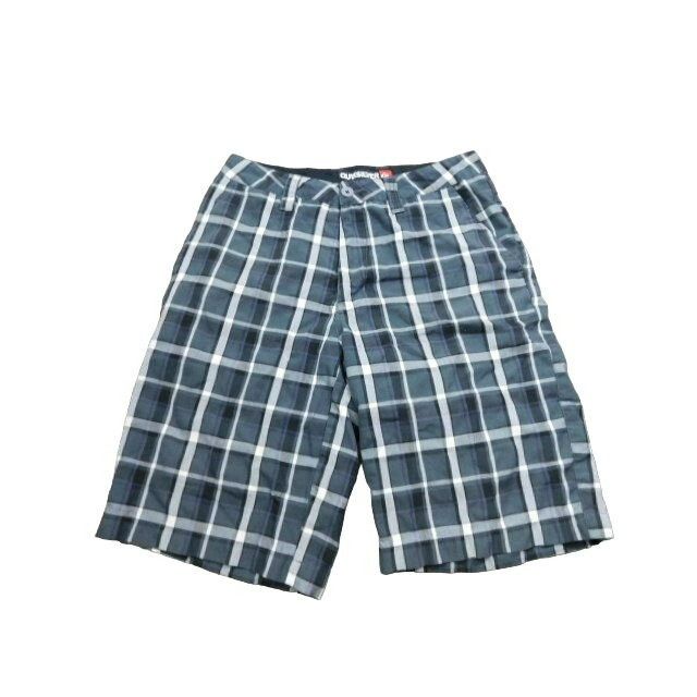 Quicksilver Quicksilver Size 31 Young Mens Plaid Bermuda Casual Shorts ...