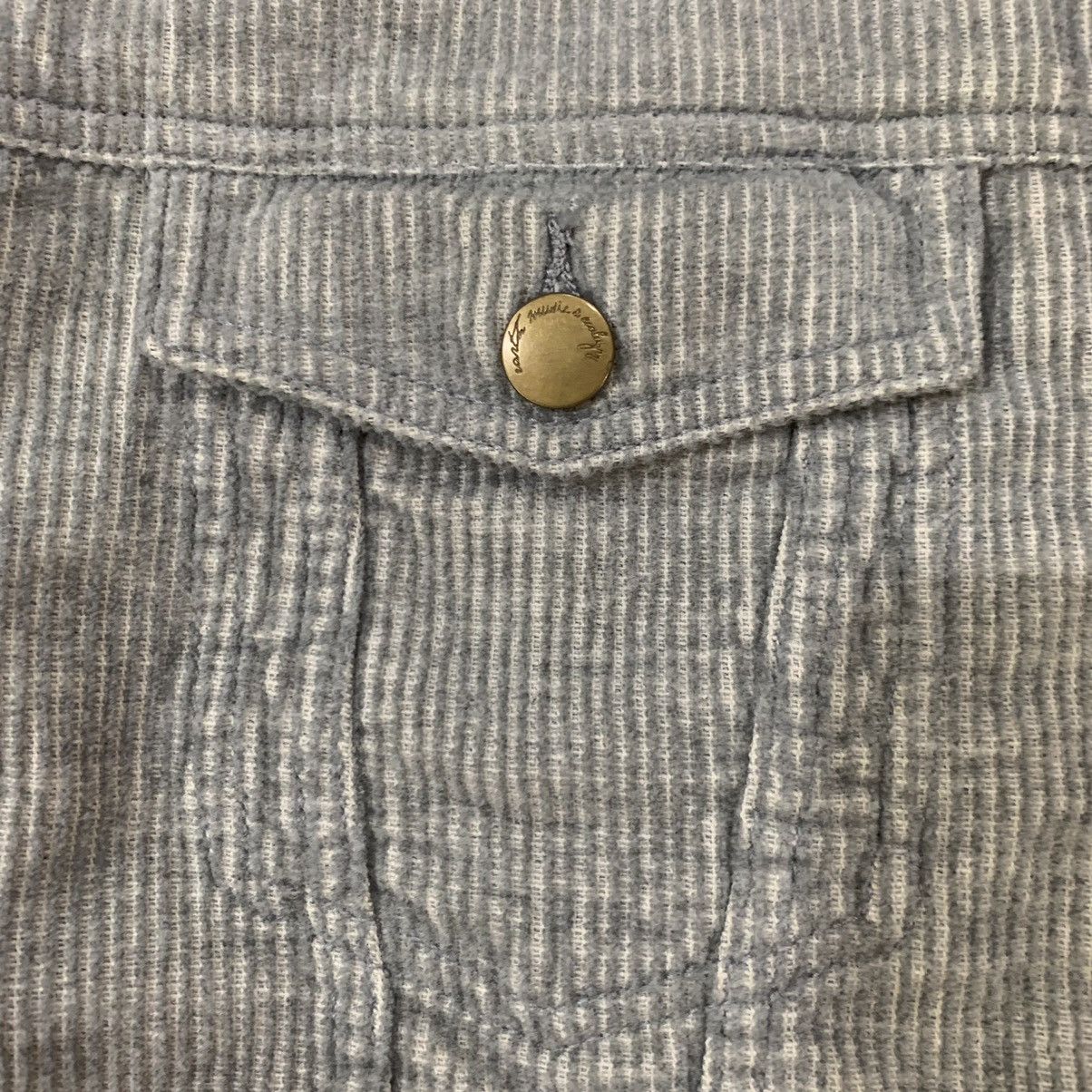 Beauty Beast × Japanese Brand × Vintage Vintage Earth Music & Ecology Striped Button Cropped Jacket Size M / US 6-8 / IT 42-44 - 12 Thumbnail