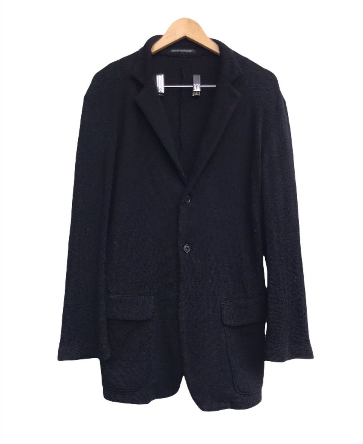 Yohji Yamamoto Ys Yohji Yamamoto Knit Laine Wool Long Cardigan Women Size ONE SIZE - 1 Thumbnail