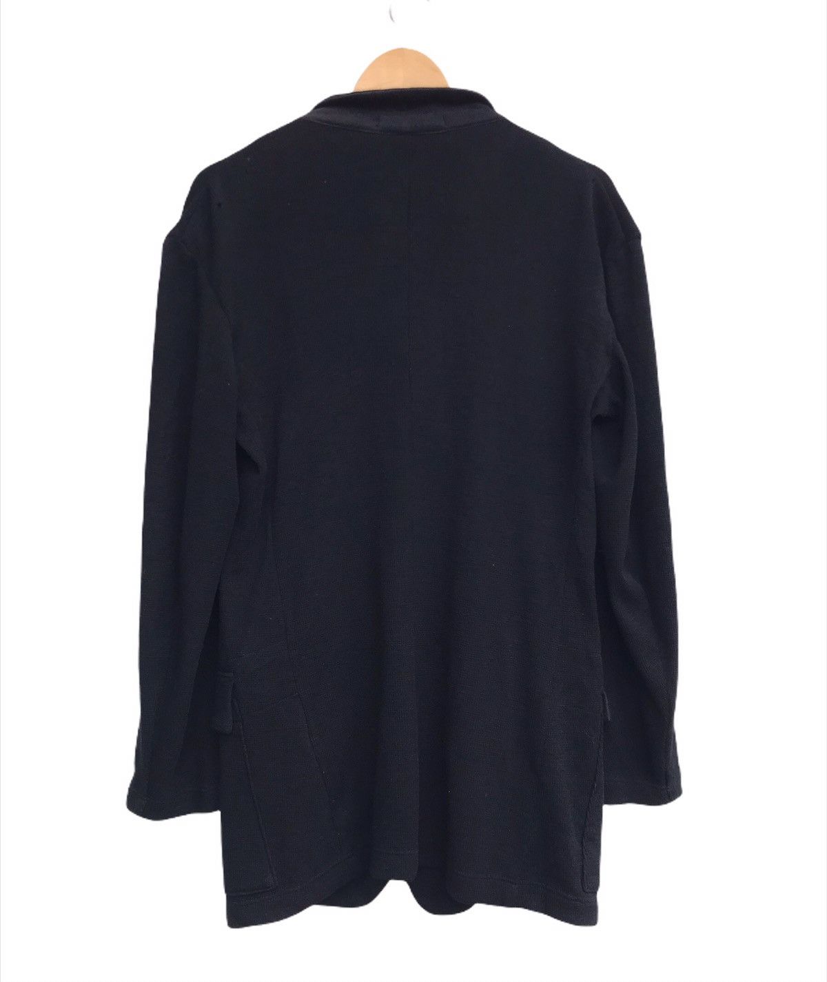 Yohji Yamamoto Ys Yohji Yamamoto Knit Laine Wool Long Cardigan Women Size ONE SIZE - 2 Thumbnail