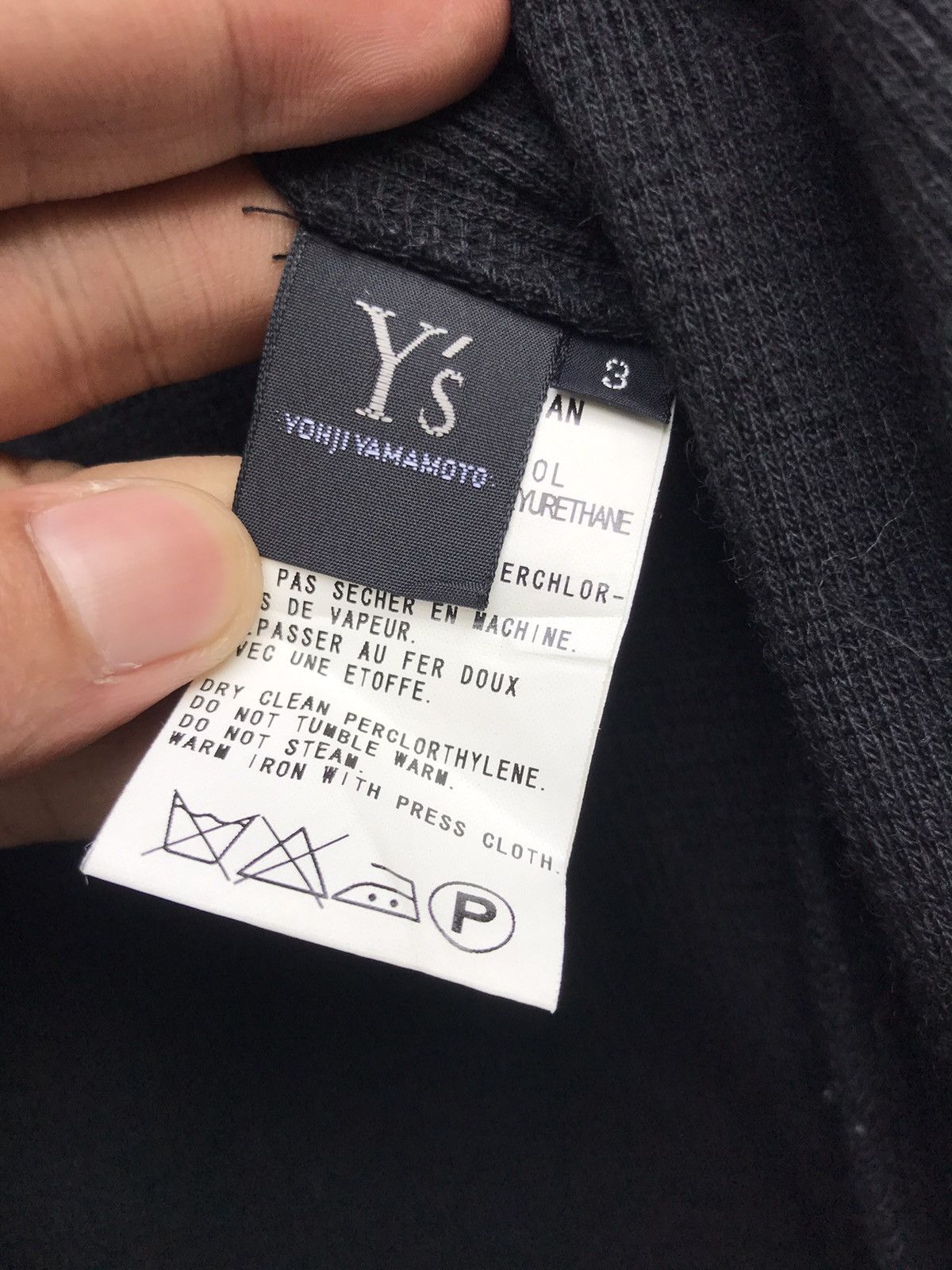 Yohji Yamamoto Ys Yohji Yamamoto Knit Laine Wool Long Cardigan Women Size ONE SIZE - 10 Thumbnail