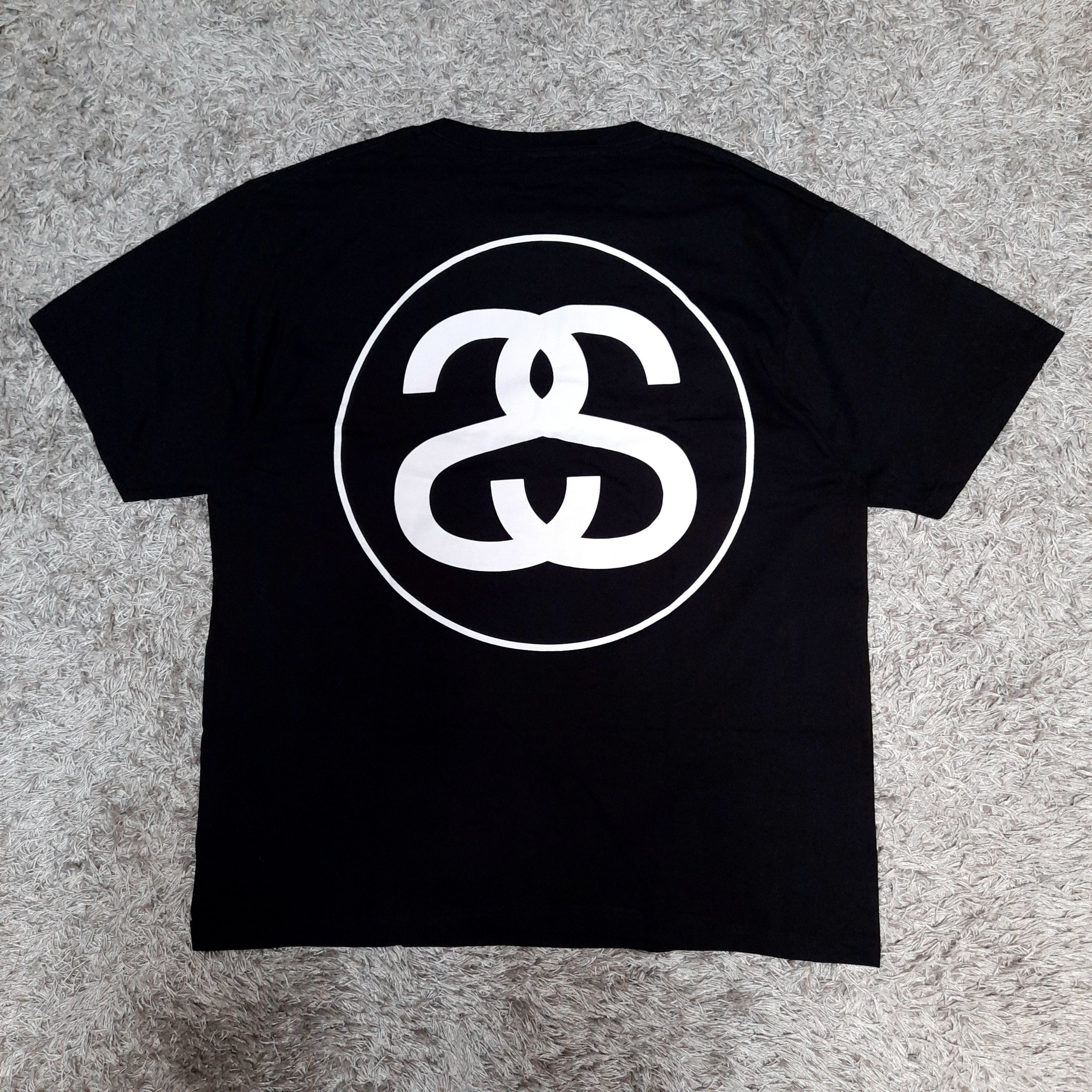 Stussy Ss Link T Shirt Black | Grailed