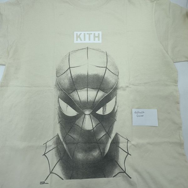 Kith Kith Marvel Spider-Man Vigilante Vintage Tee | Grailed