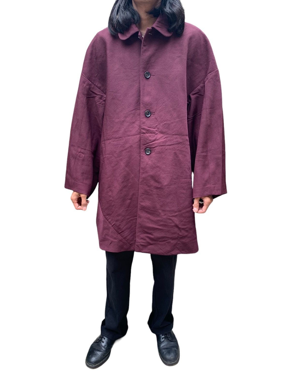 Comme des Garcons × Vintage Vtg 1996 robe de chambre comme des garcons oversize coat Size US XL / EU 56 / 4 - 10 Thumbnail