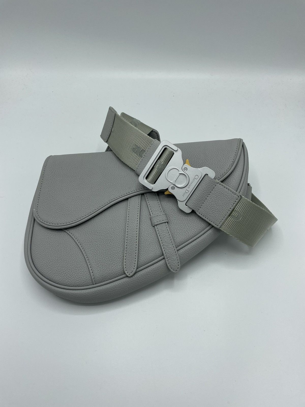 Dior Grained Calfskin Saddle Bag