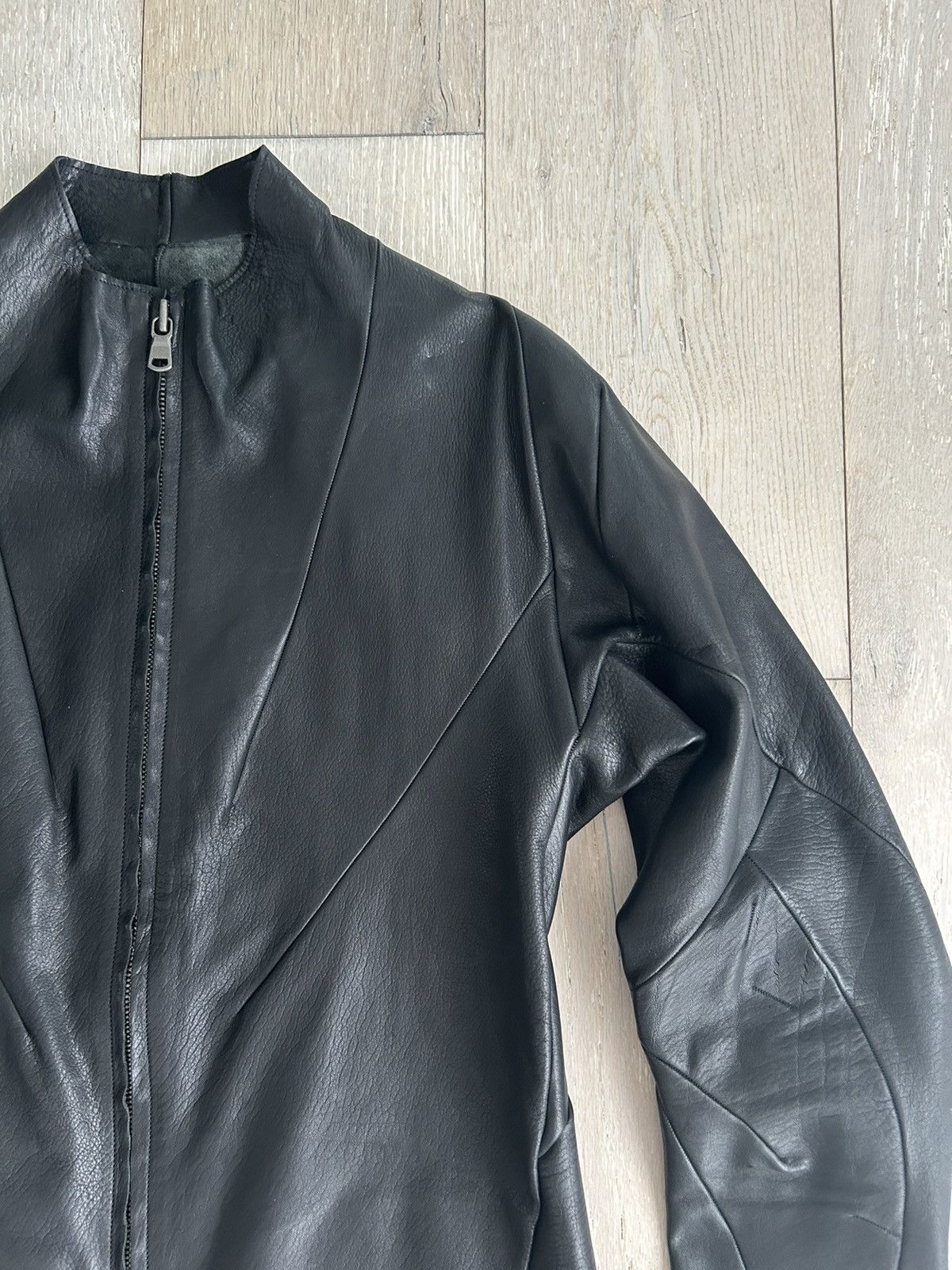 Leon Emanuel Blanck Forced Aviator Leather Jacket $3,450 Size US M / EU 48-50 / 2 - 4 Thumbnail