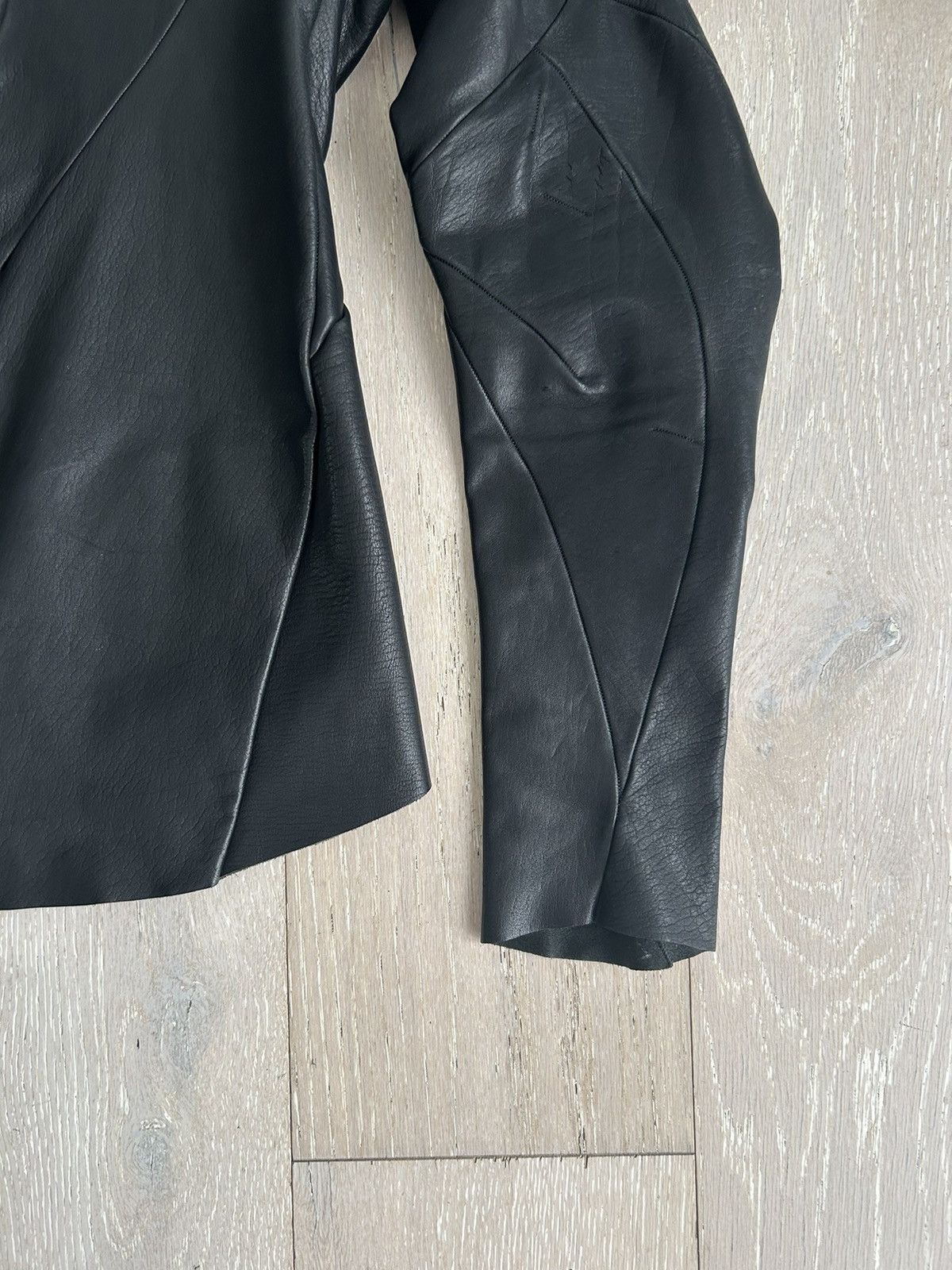 Leon Emanuel Blanck Forced Aviator Leather Jacket $3,450 Size US M / EU 48-50 / 2 - 3 Thumbnail