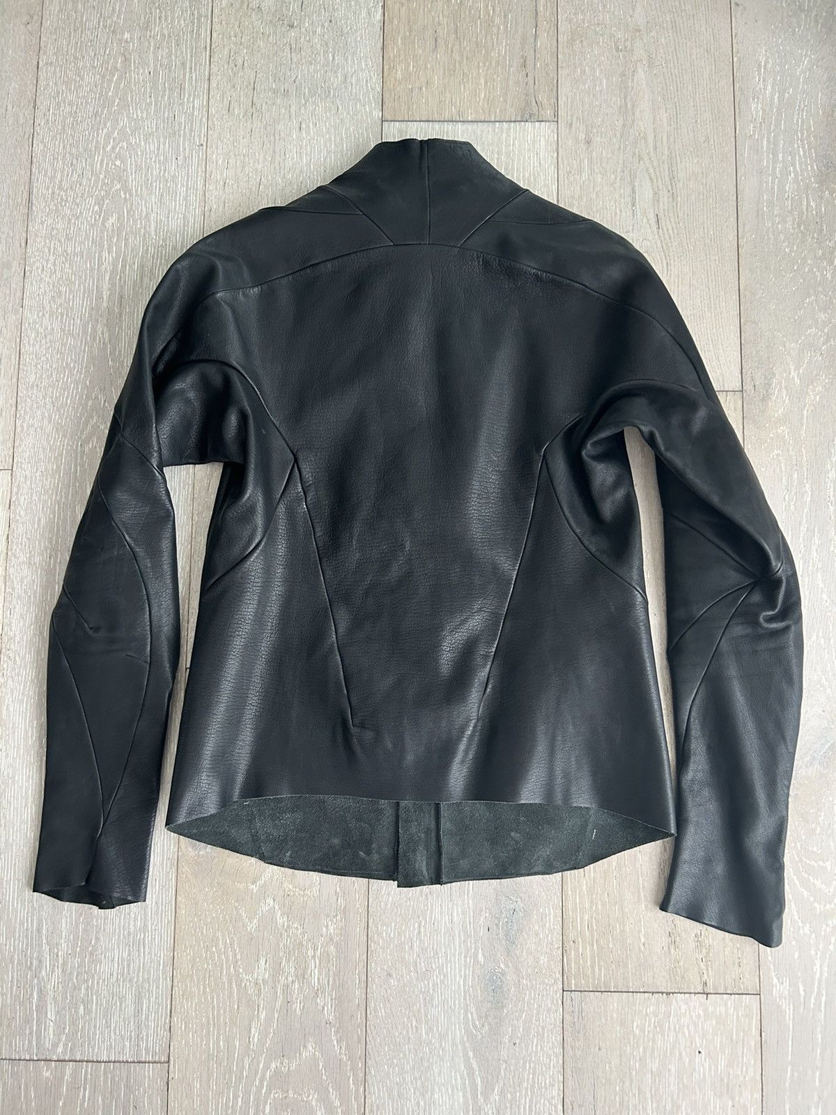 Leon Emanuel Blanck Forced Aviator Leather Jacket $3,450 Size US M / EU 48-50 / 2 - 9 Thumbnail
