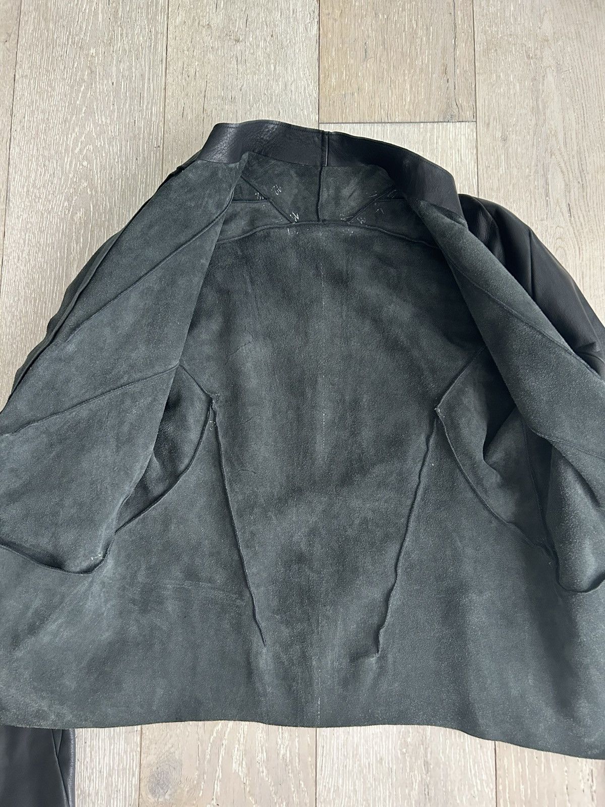 Leon Emanuel Blanck Forced Aviator Leather Jacket $3,450 Size US M / EU 48-50 / 2 - 8 Thumbnail